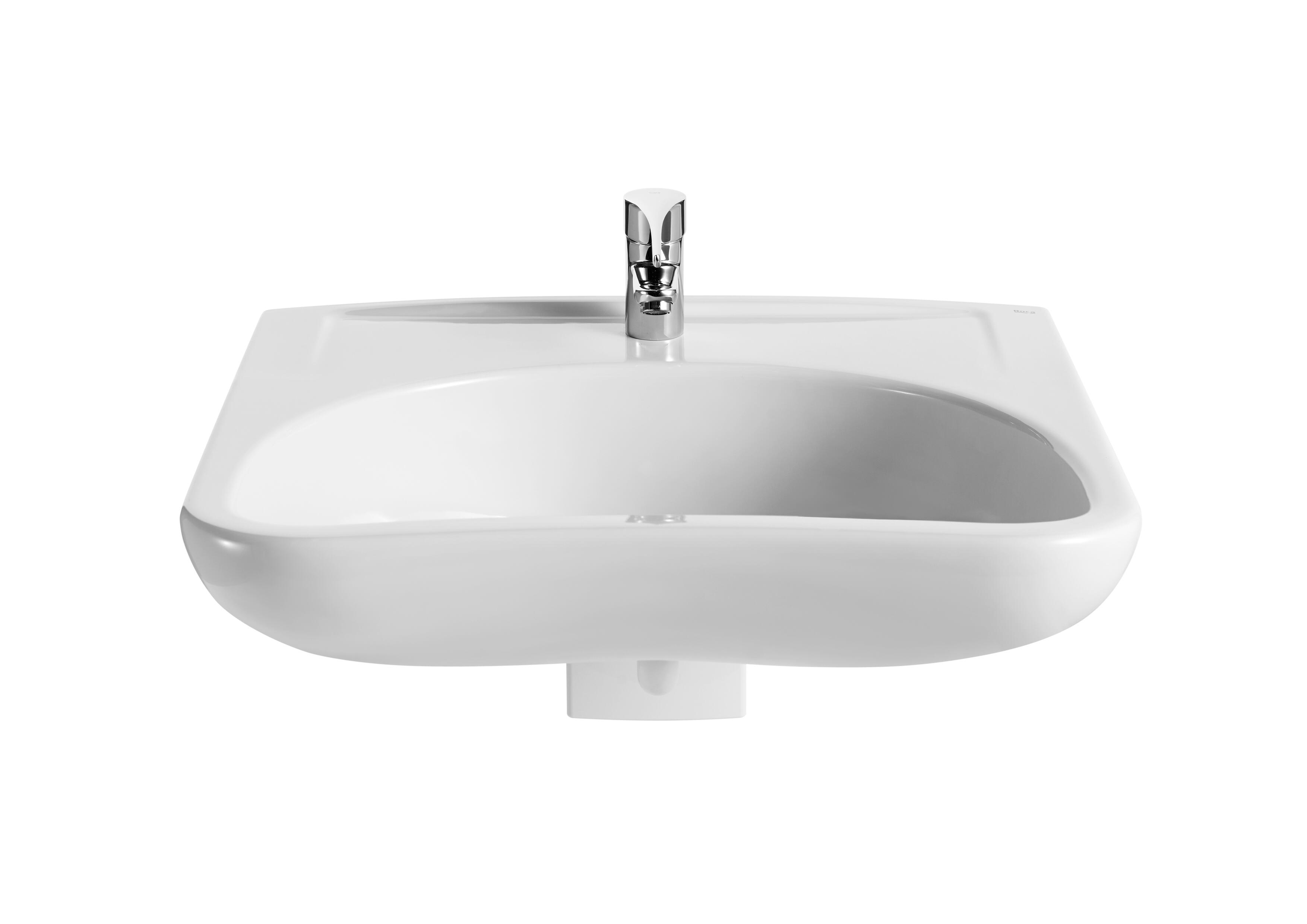 Lavabo semi pedestal access blanco 64x16.5x14.5 cm