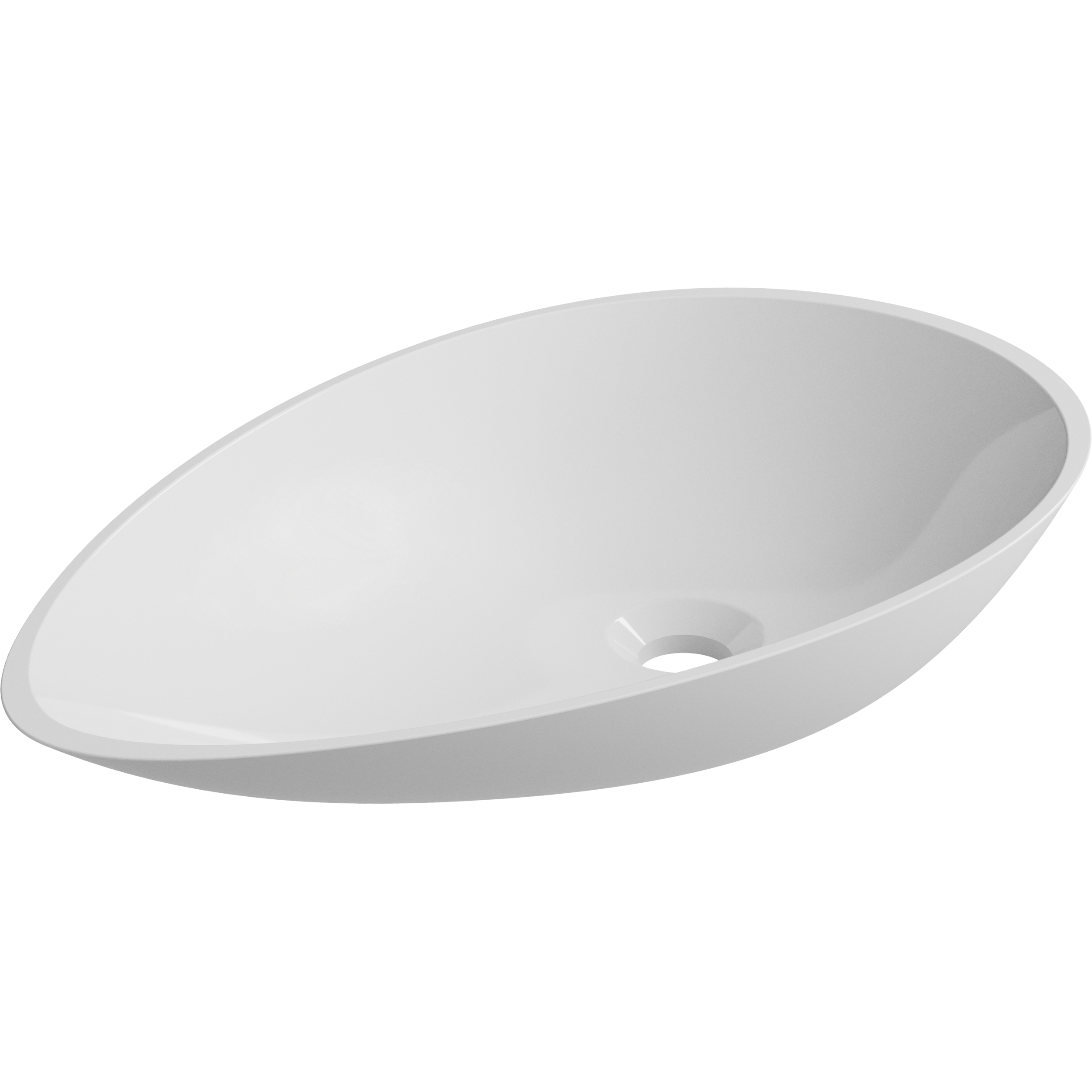 Umywalka konglomeratowa stawiana Shila Oval 56 Sensea