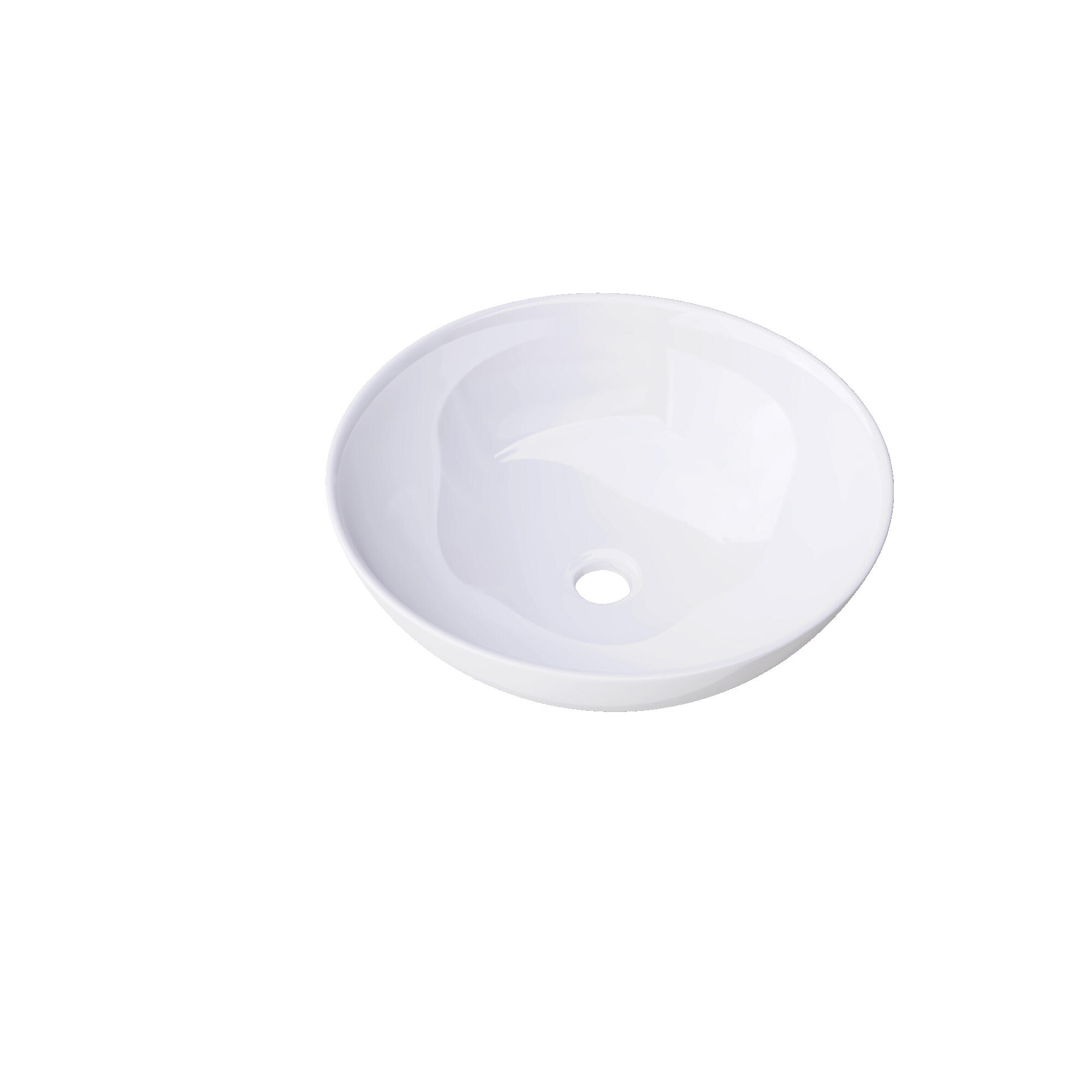 Lavabo de sobreponer padova brillante 40x14.5x12.1 cm