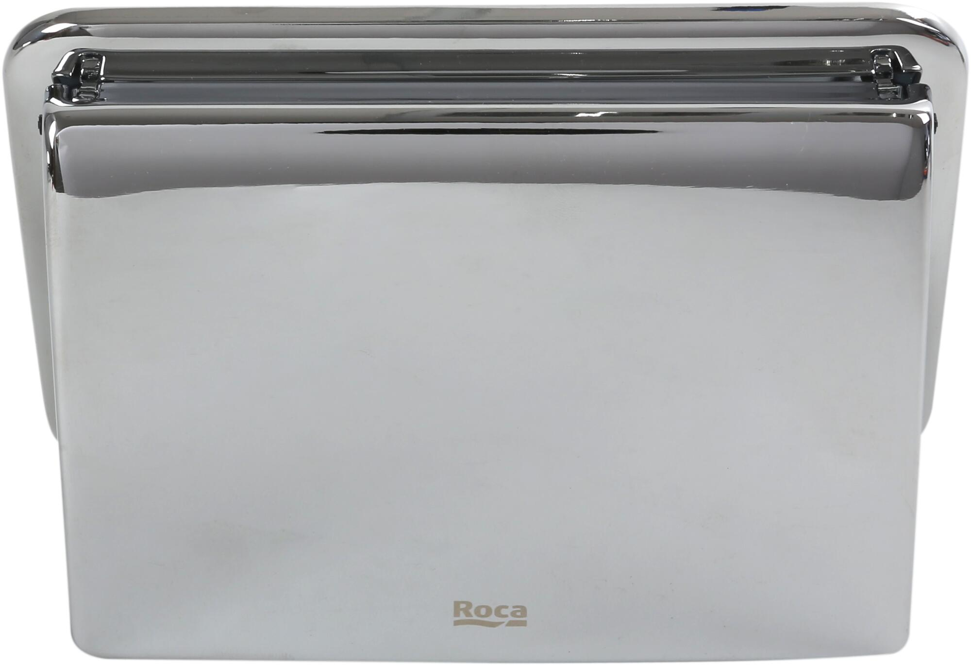 Portarrollo de baño con tapa harmony roca cromo