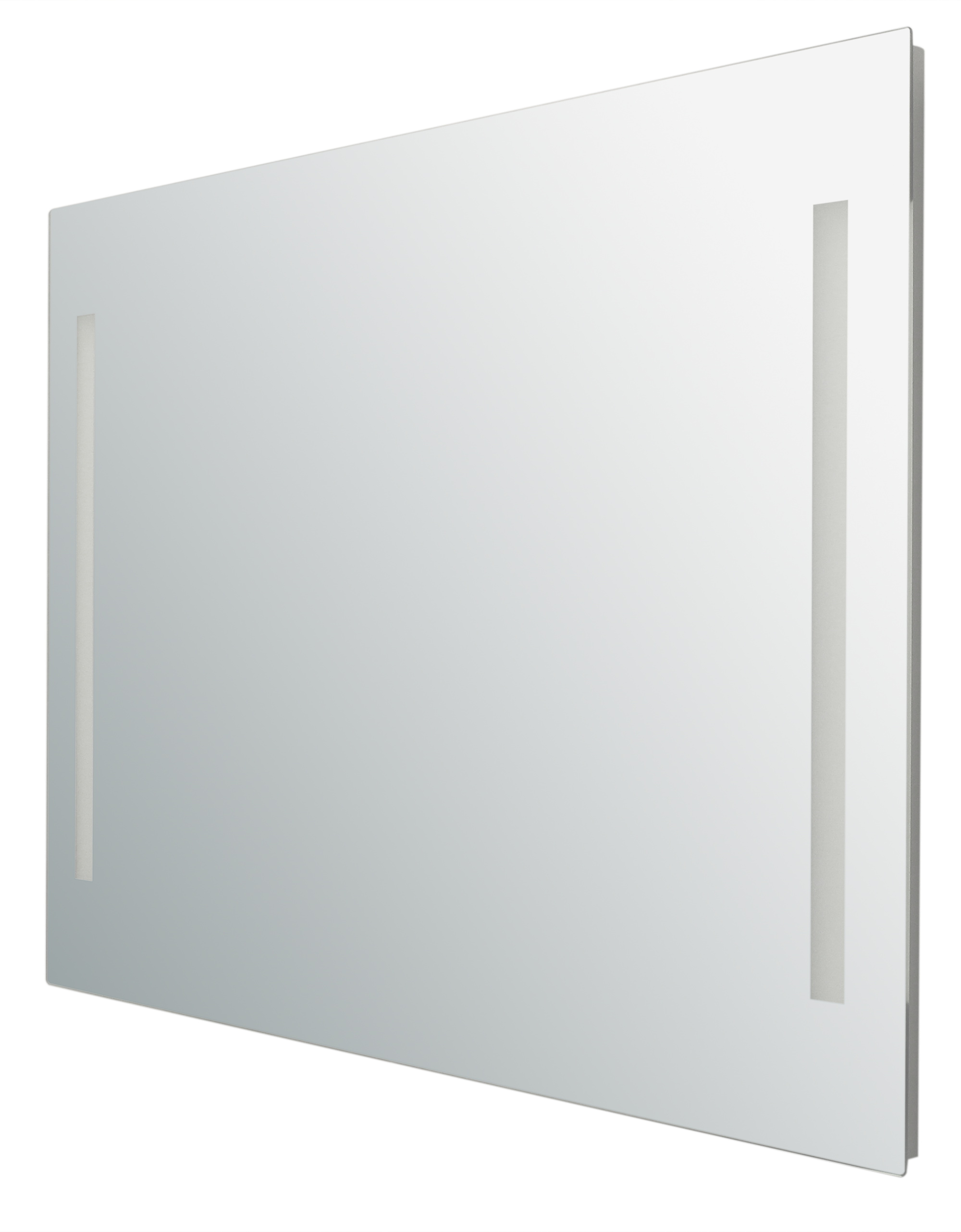 Espejo de baño con luz LED Alix blanco con antivaho, táctil 80x80cm - 3