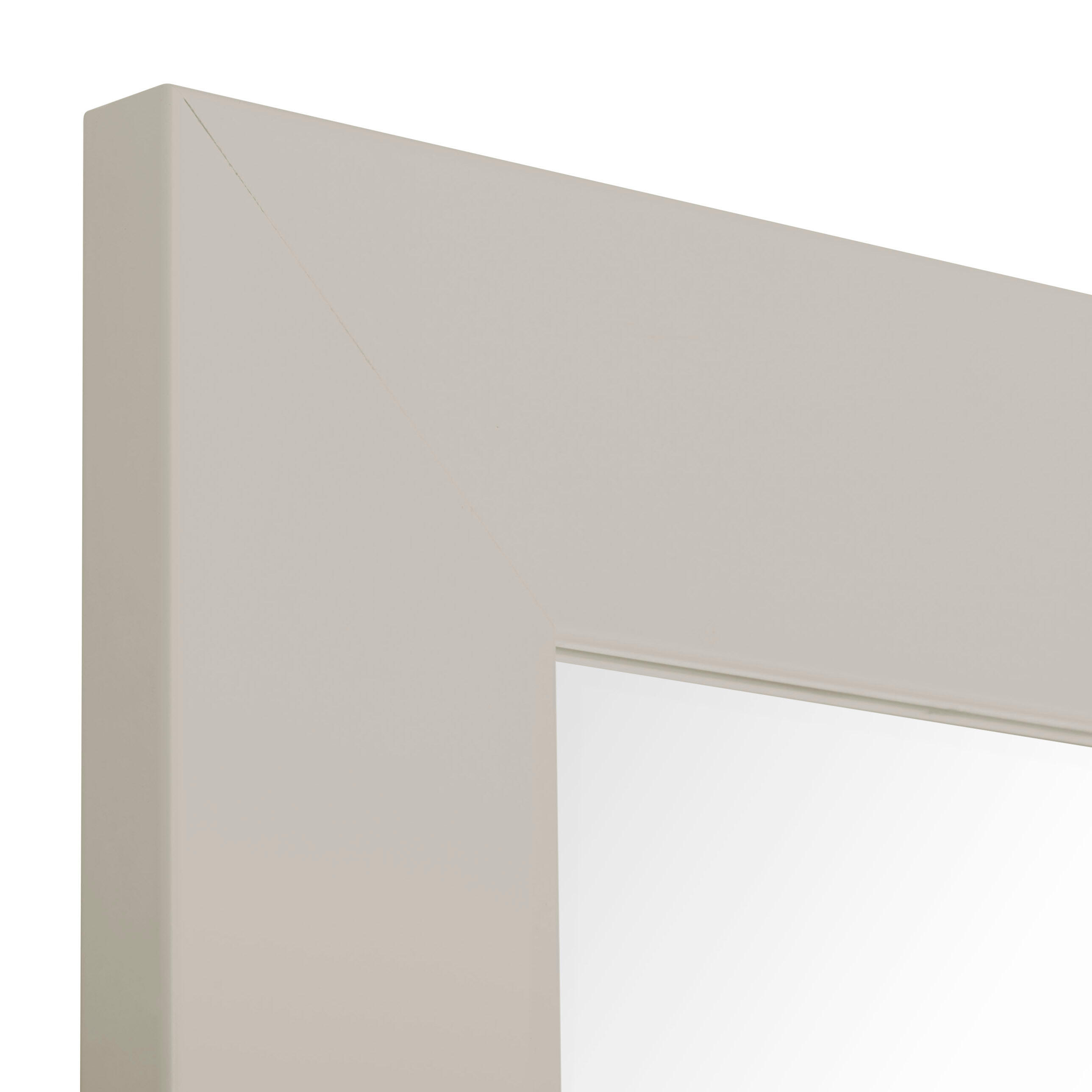 Espejo enmarcado rectangular Roma marfil  80 x80 cm - 5