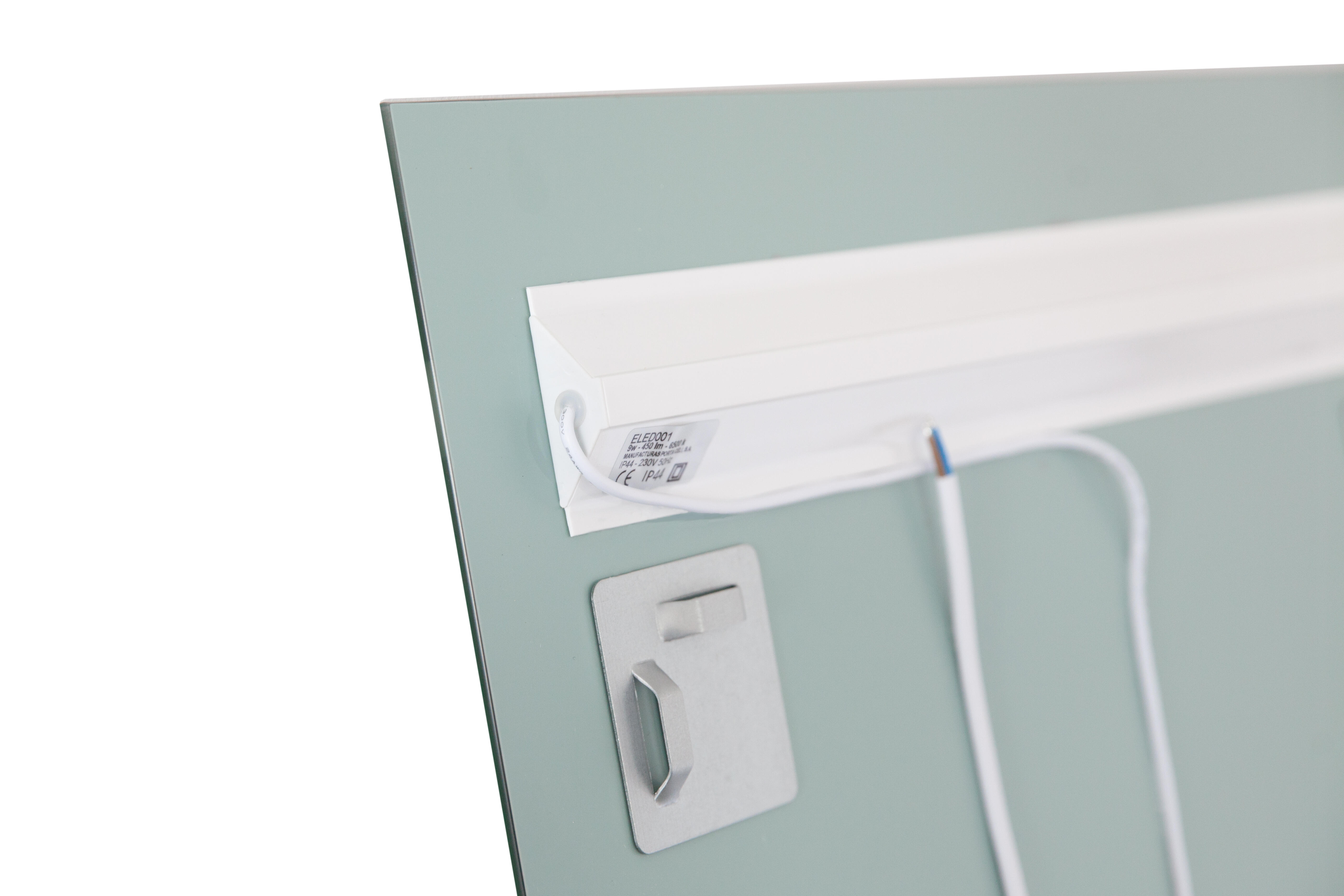 Espelho com iluminação 80x80 cm Manufacturas Portaceli ELED - 5