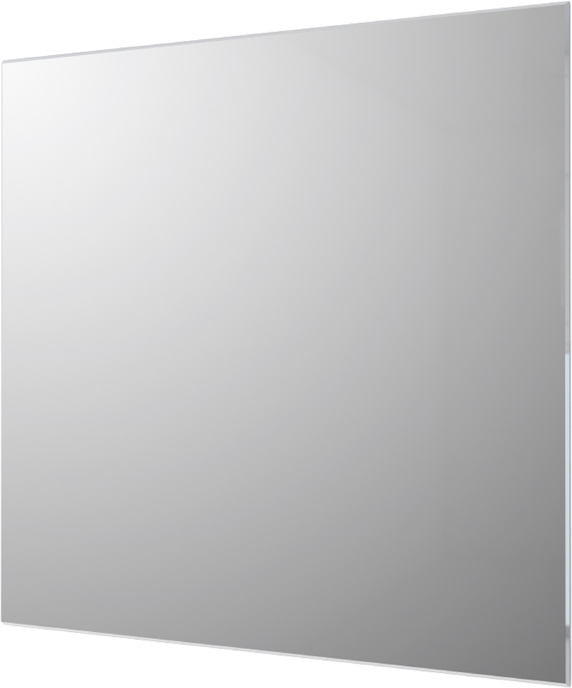 Espejo enmarcado rectangular madrid gris 90 x80 cm