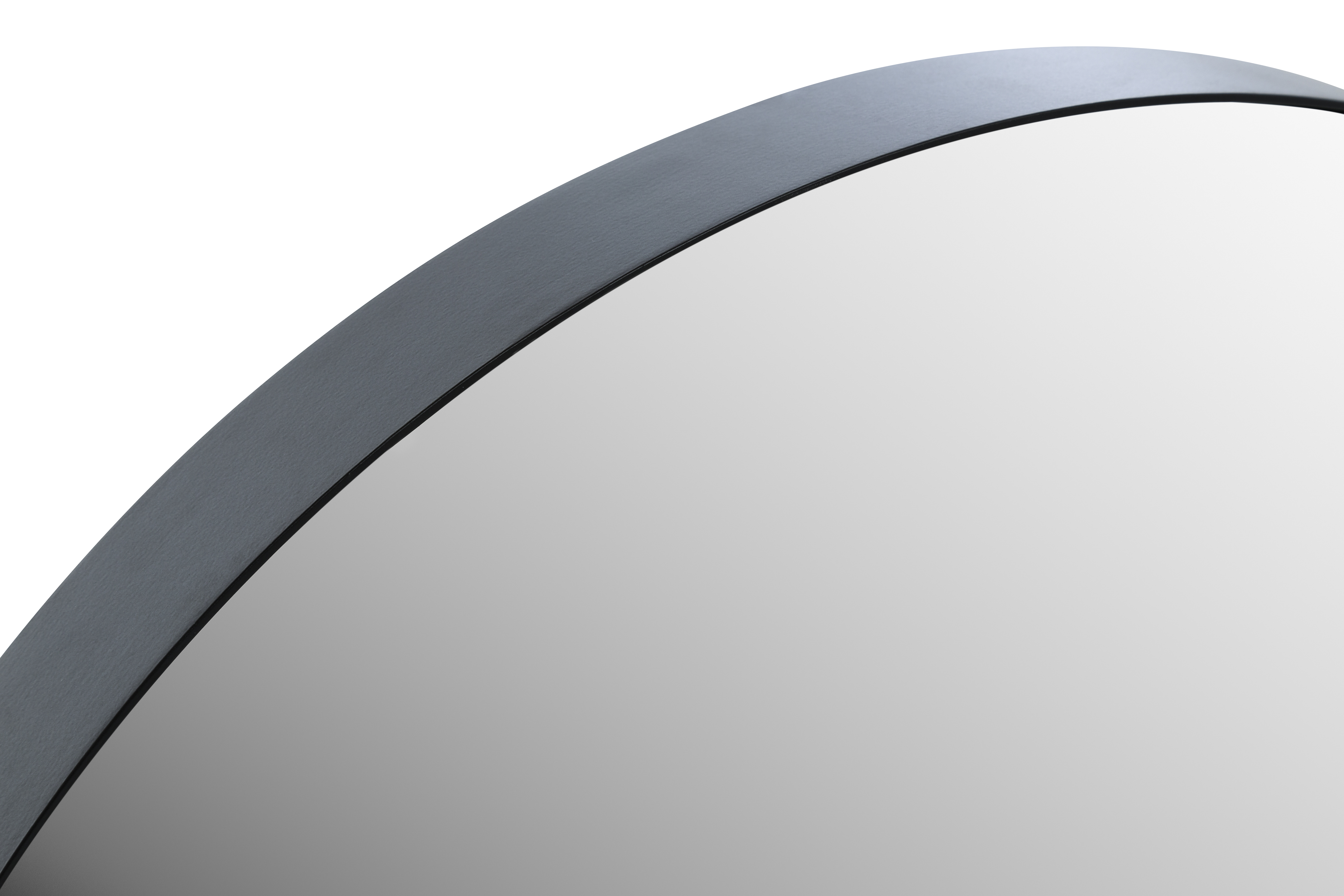 Specchio OUTLINE tondo in resina nero Ø 60 cm - 7