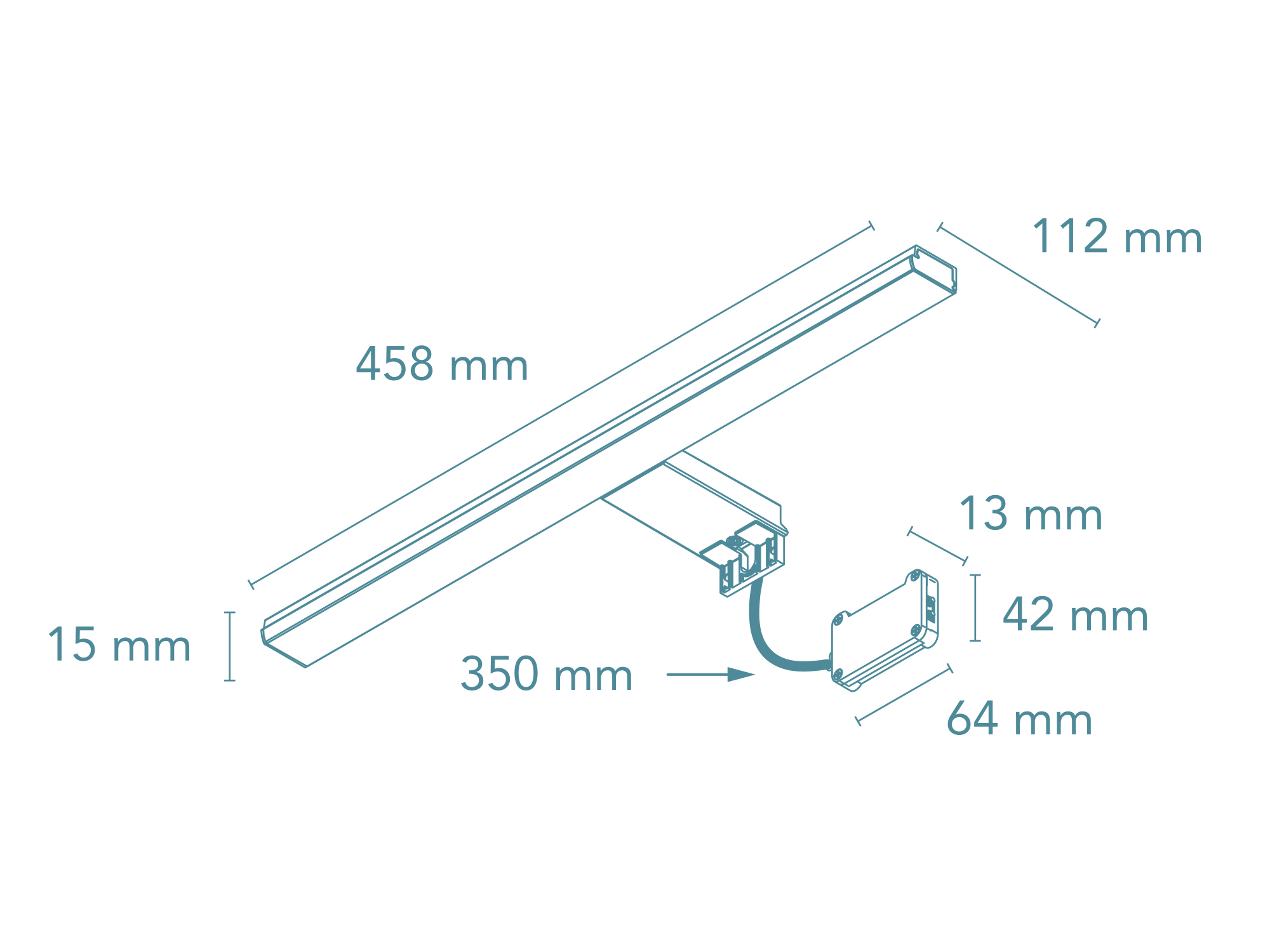 Foco Pandora 45.8 cm LED 10 W - 2