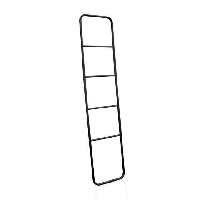 Toallero en escalera Dinamic negro  41.5x170 cm