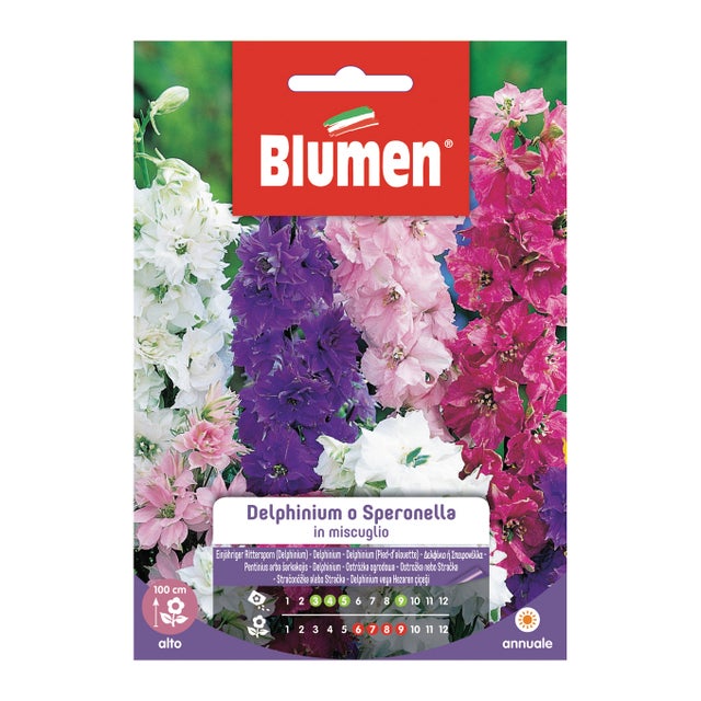 Semi di delphinium in miscuglio BLUMEN 1 g