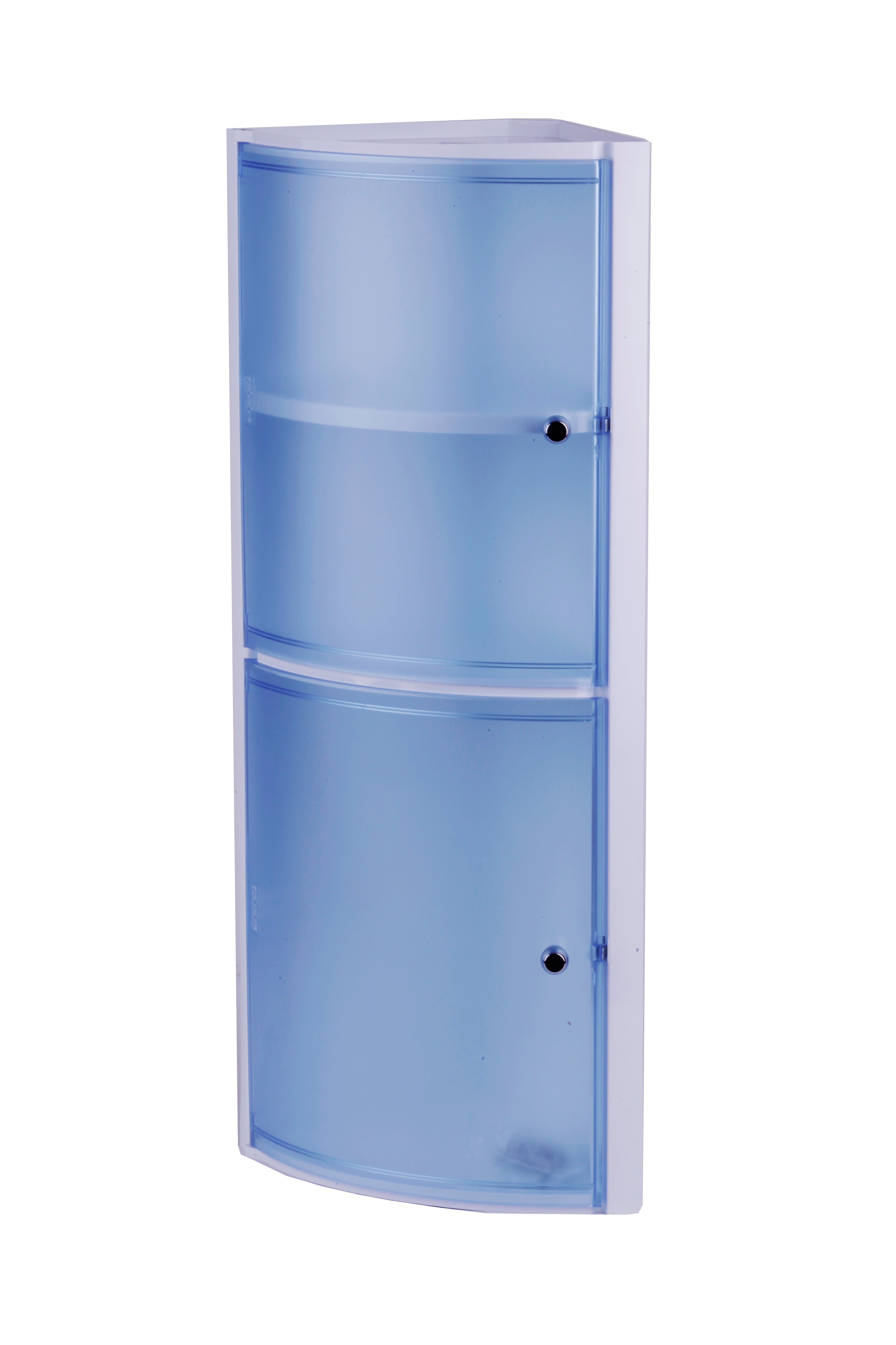 Organizador de ducha armarios de baño azul 20x62.5x20 cm