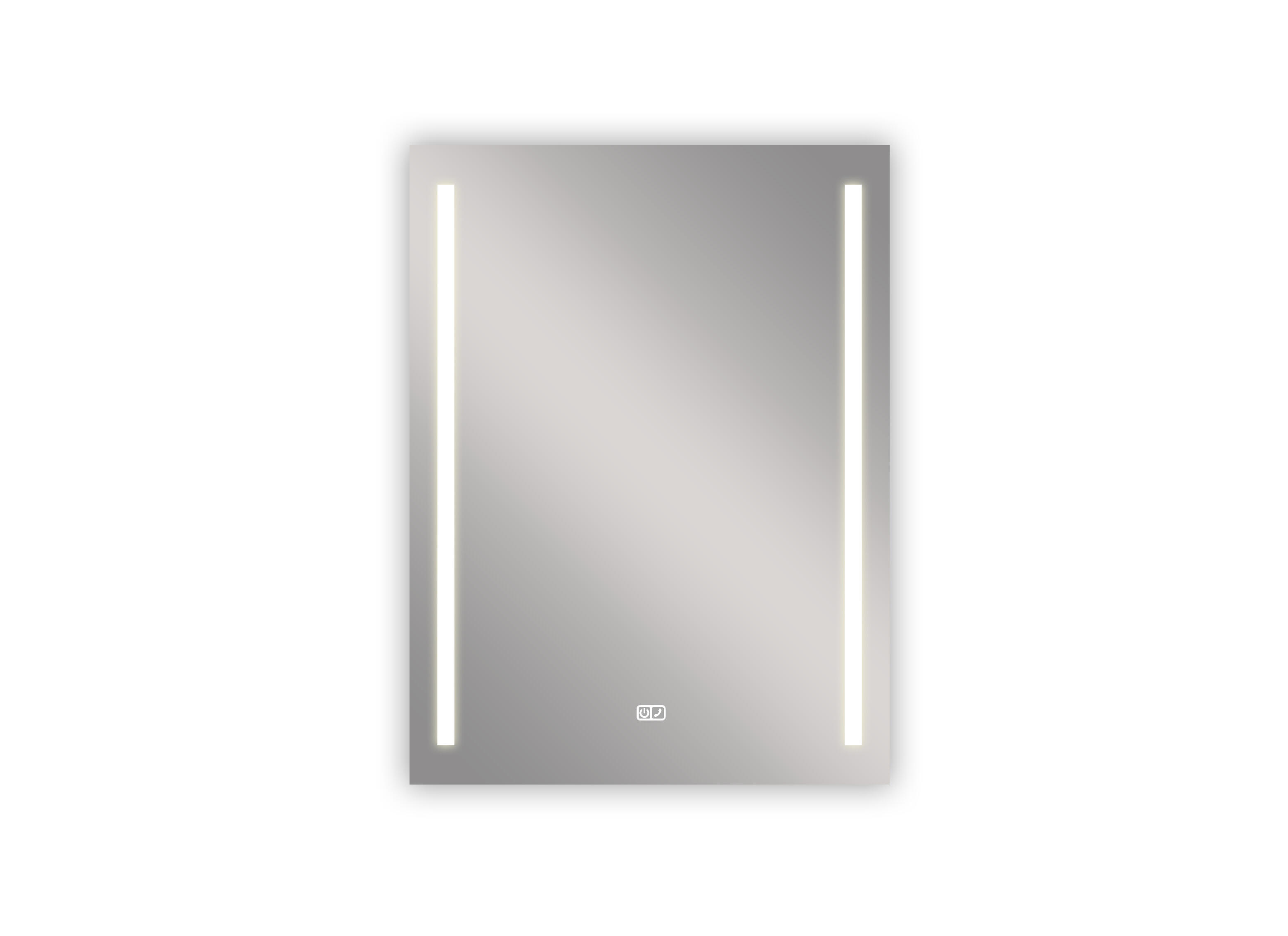 Espejo de baño con luz LED  Phone Call  con antivaho, táctil, altavoz, , bluetooth,  60x80cm - 6