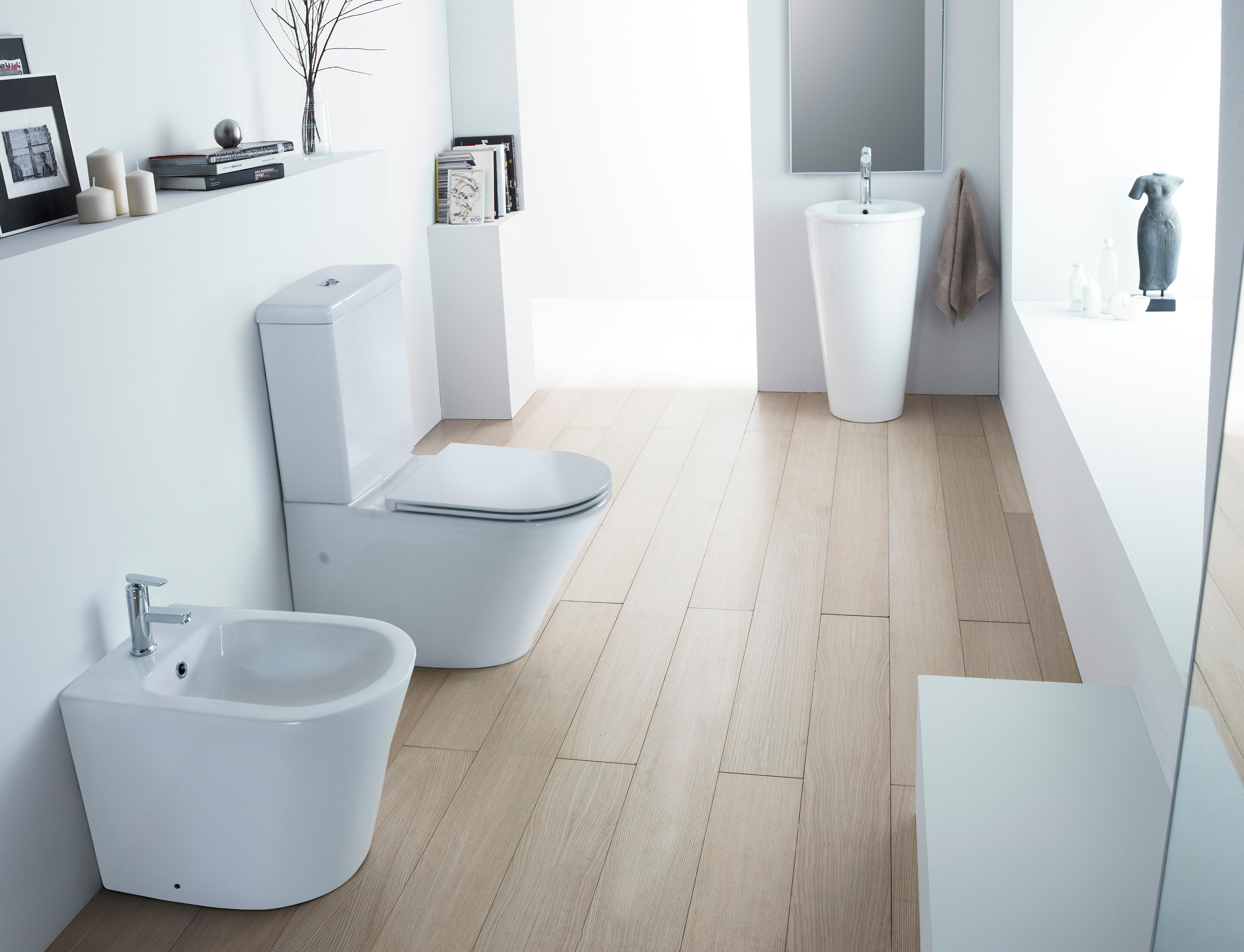 Pack sanita saída dupla branco Bathco Antequera - 4