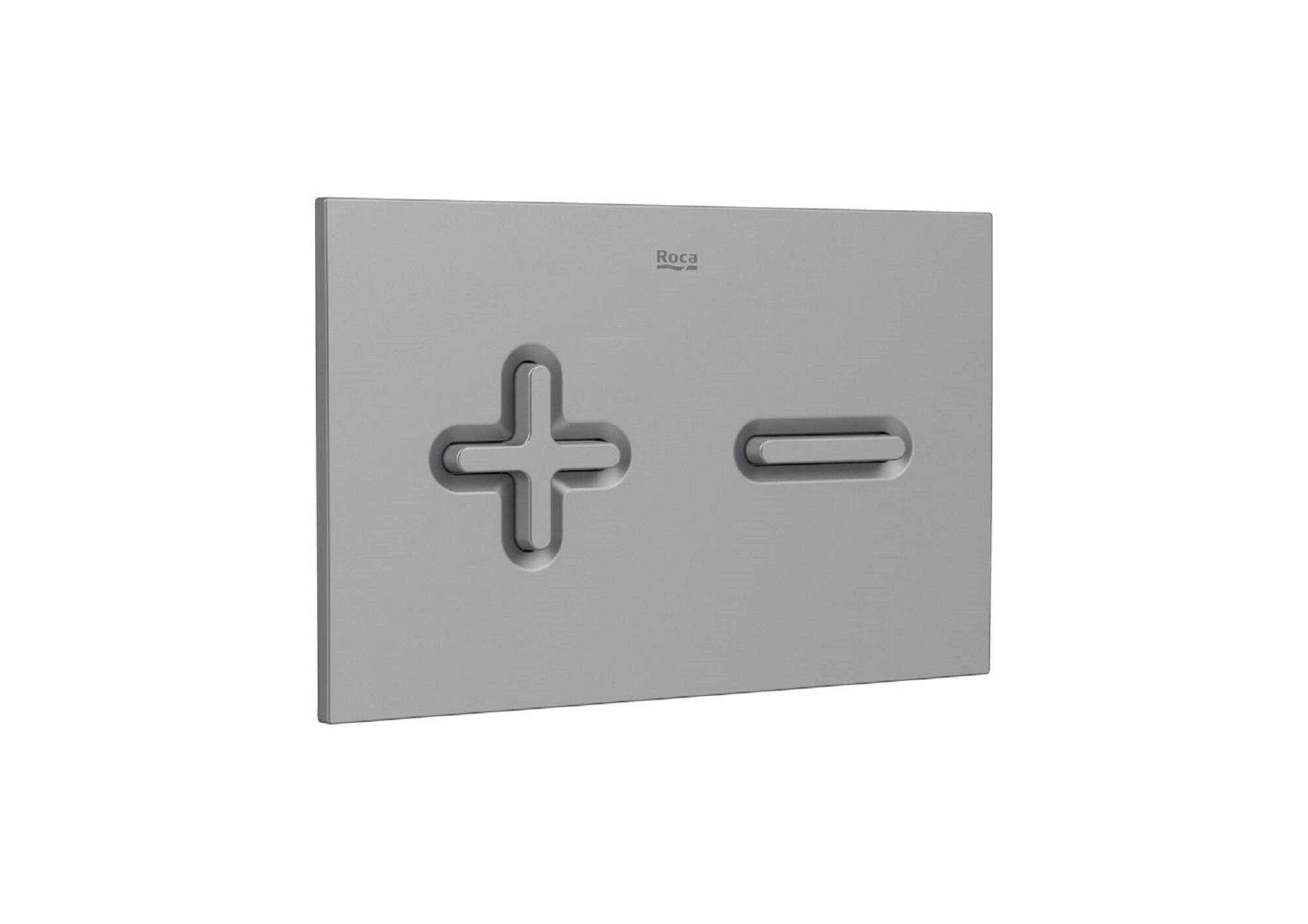 Placa de accionamiento WC suspendido ROCA Pl6 cromado | Leroy Merlin