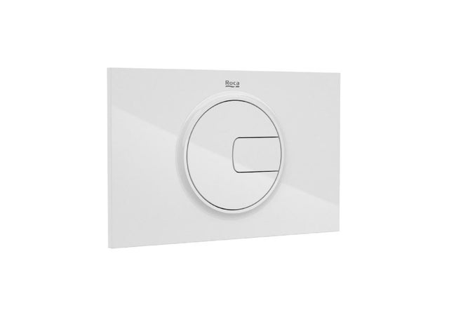Placa de accionamiento WC suspendido ROCA Pl4 blanco