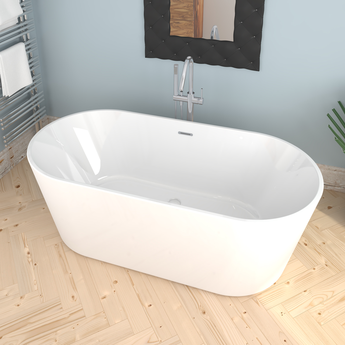 Bañera isla Diane blanco br 170x80 cm