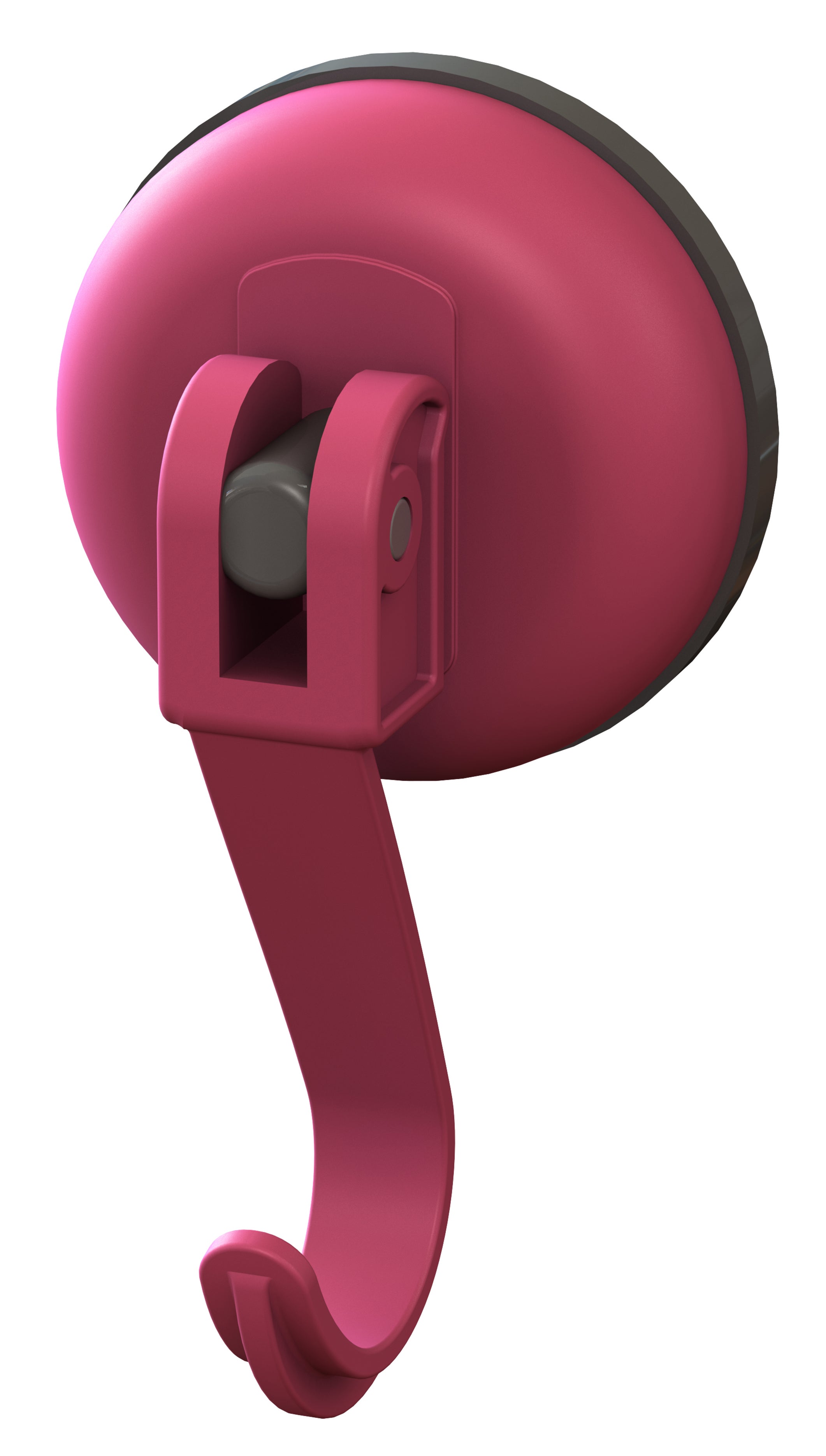 Percha de baño click easy rosa