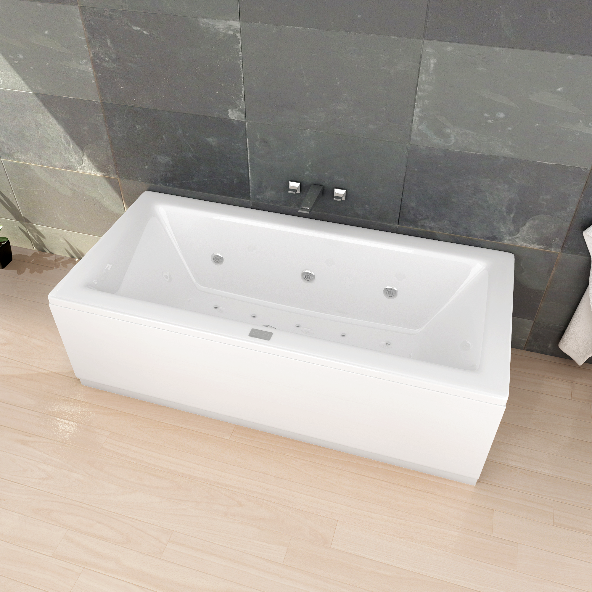 Bañera hidromasaje SANYCCES Nerea  160x75 cm - 5