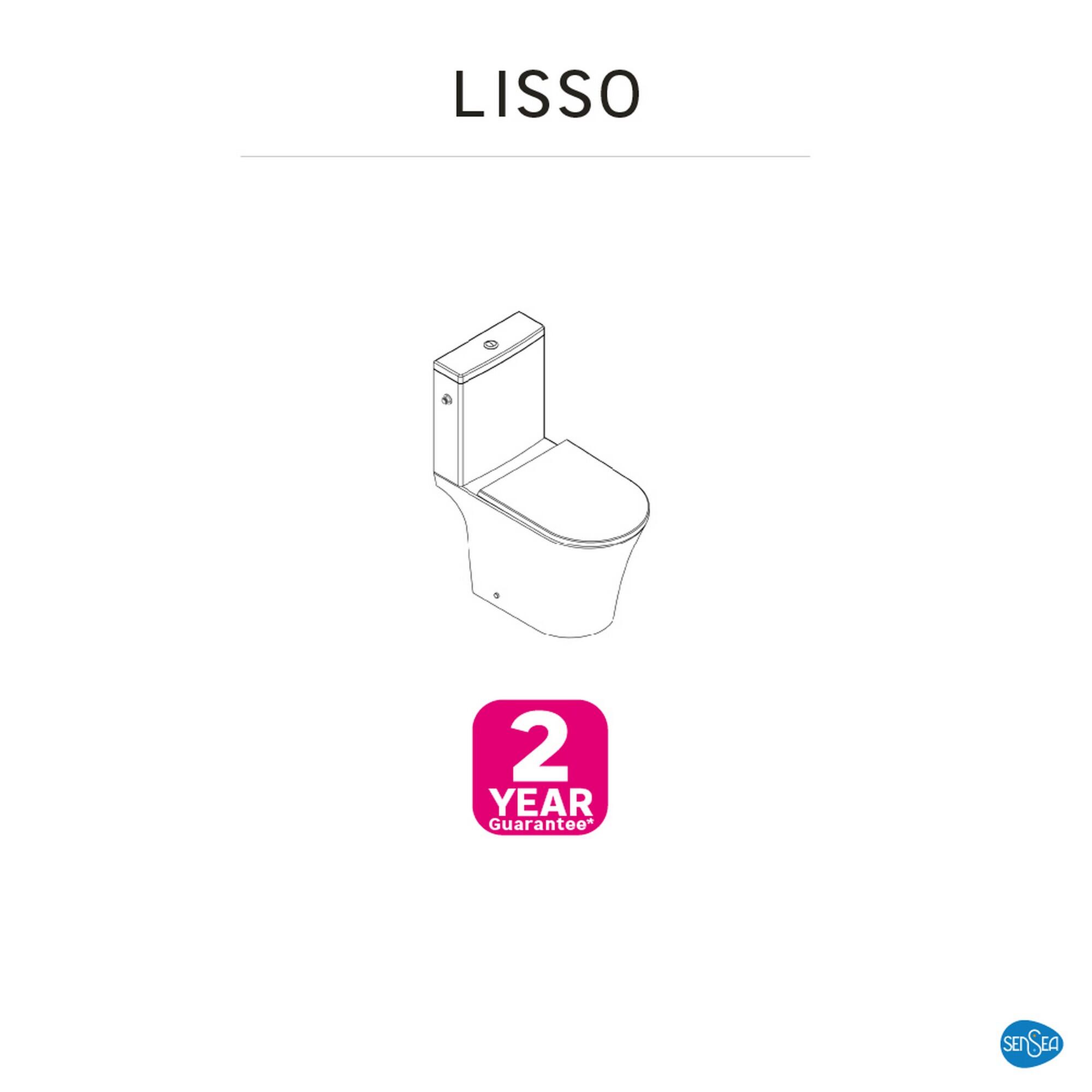 Pack WC SENSEA Lisso  con tapa amortiguada - 17