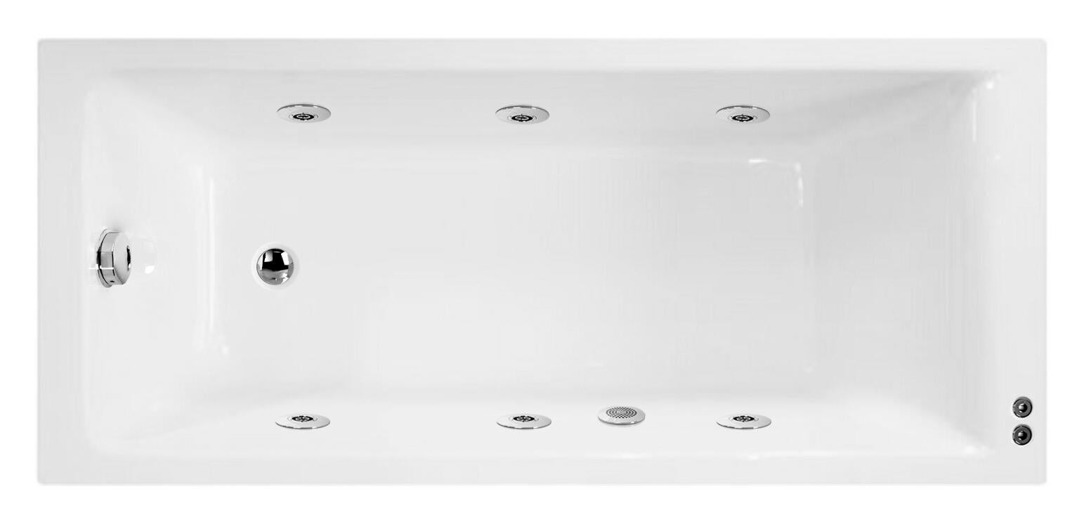 Bañera hidromasaje sanycces galaxy 160x70 cm