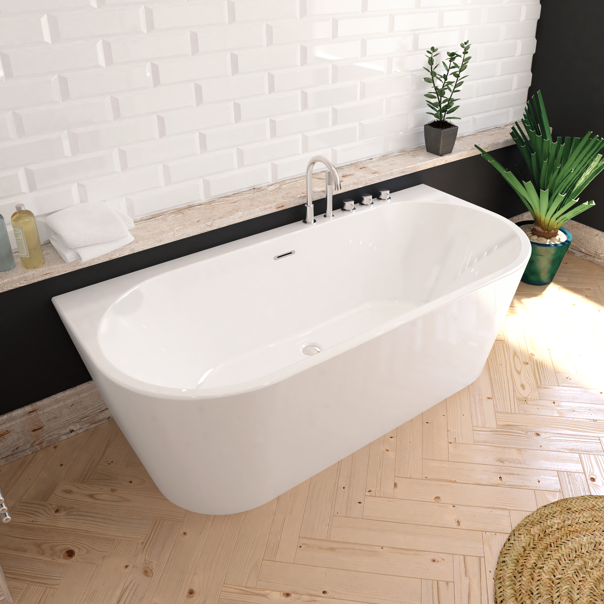 SANYCCES Diane Muro blanco 170x80 cm - 4