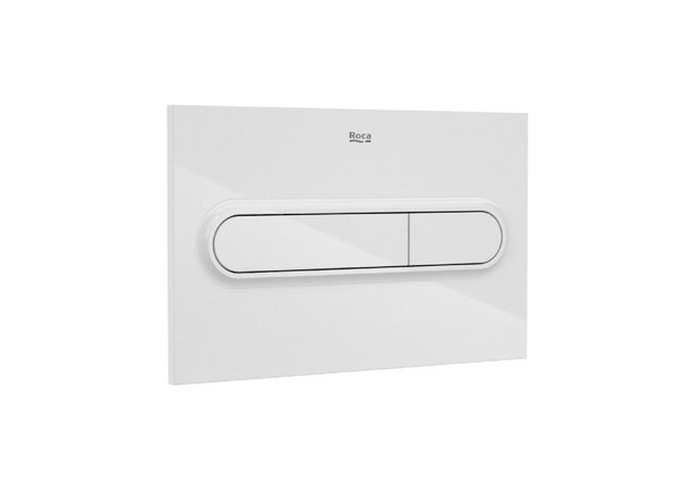Placa de accionamiento WC suspendido ROCA Pl1 blanco