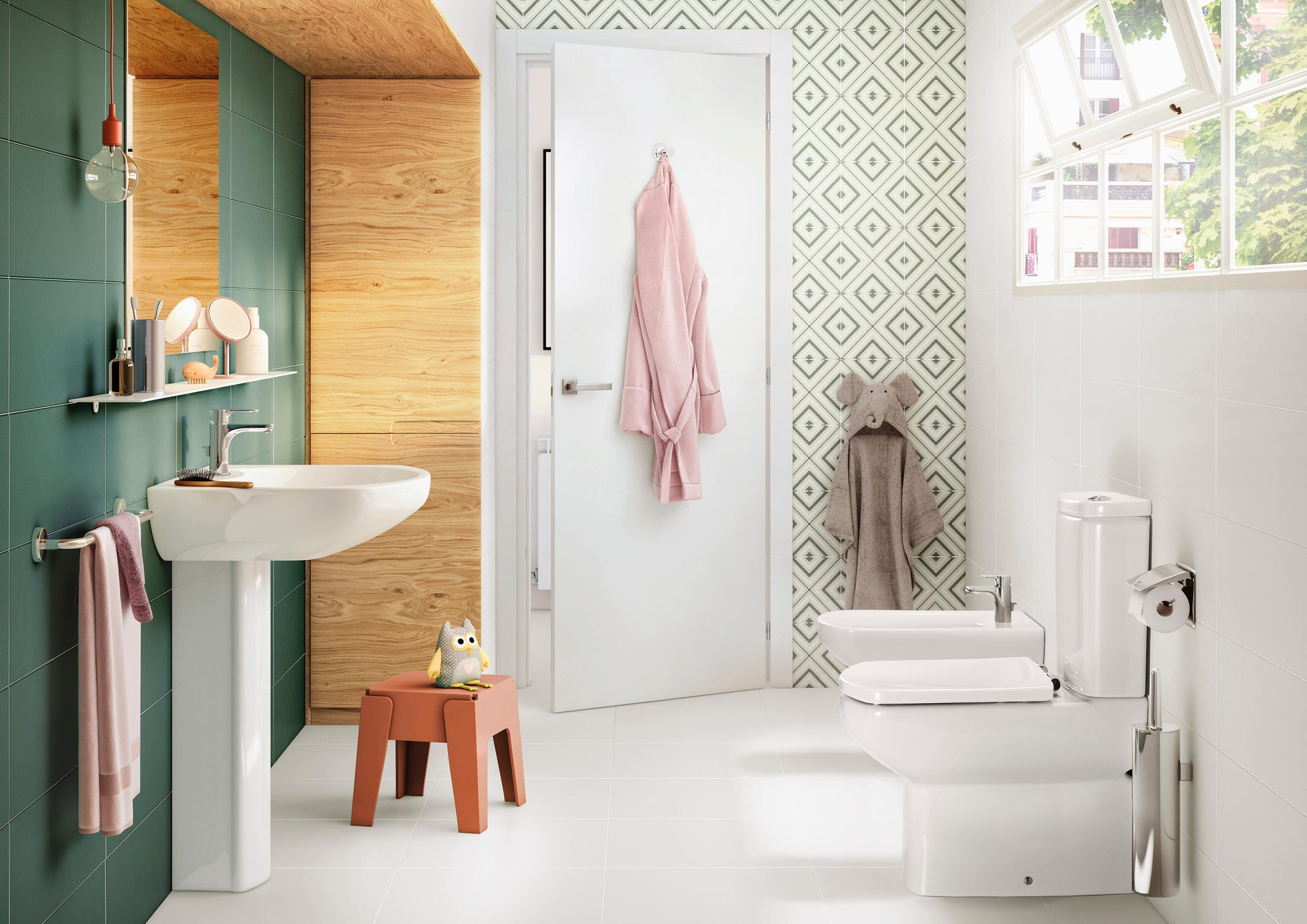 Mezclador lavabo VICTORIA-N aireador cromo - Groupsumi - GroupSumi