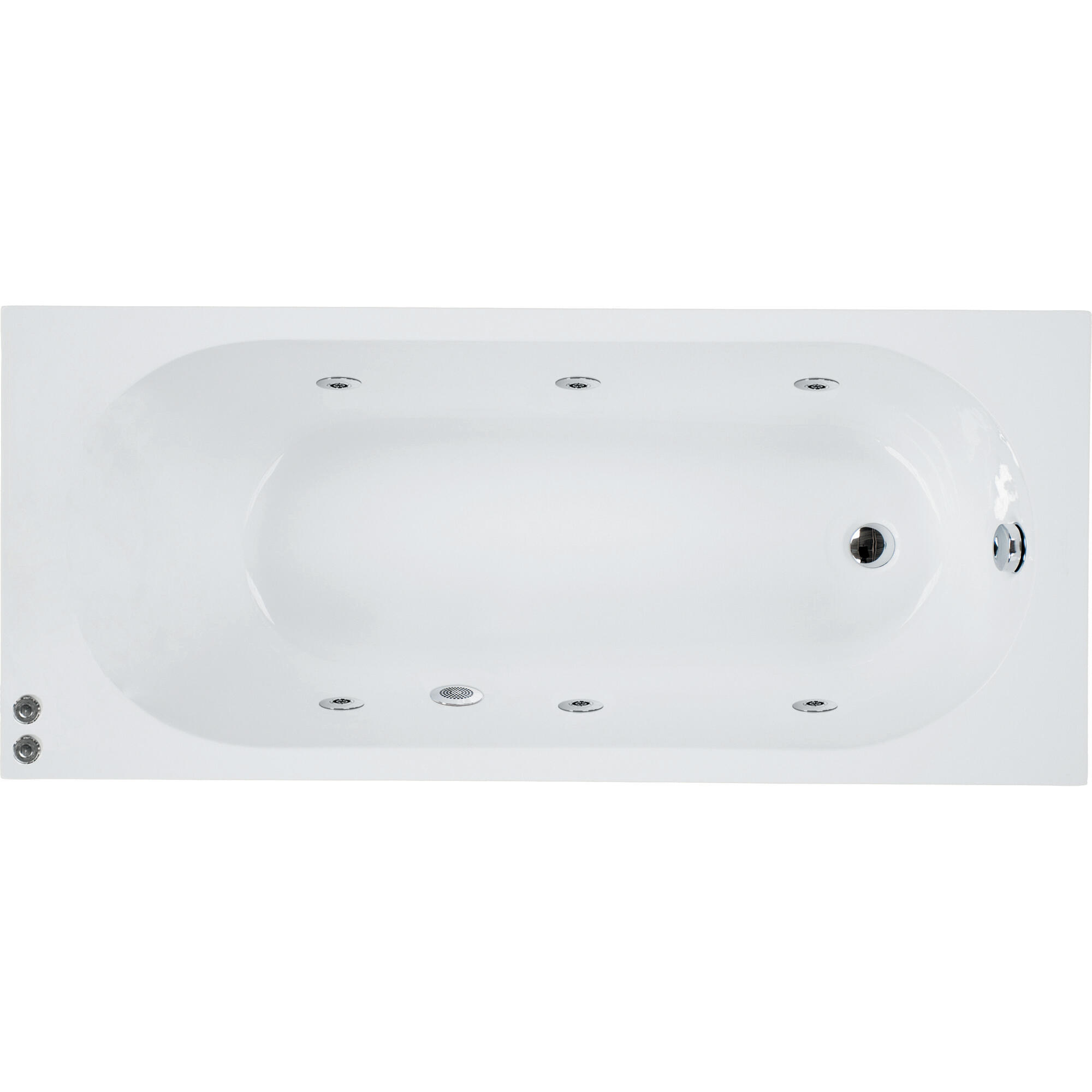 Bañera hidromasaje SANYCCES Nerea  160x75 cm - 7