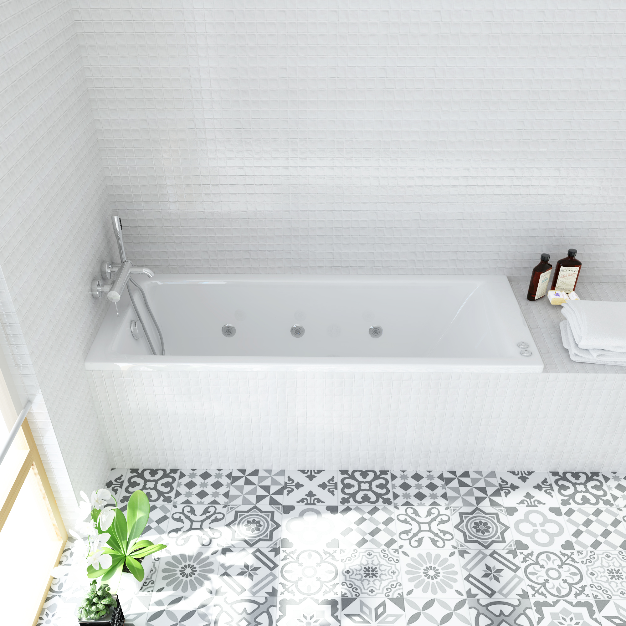 Bañera hidromasaje SANYCCES Galaxy  170x75 cm - 2