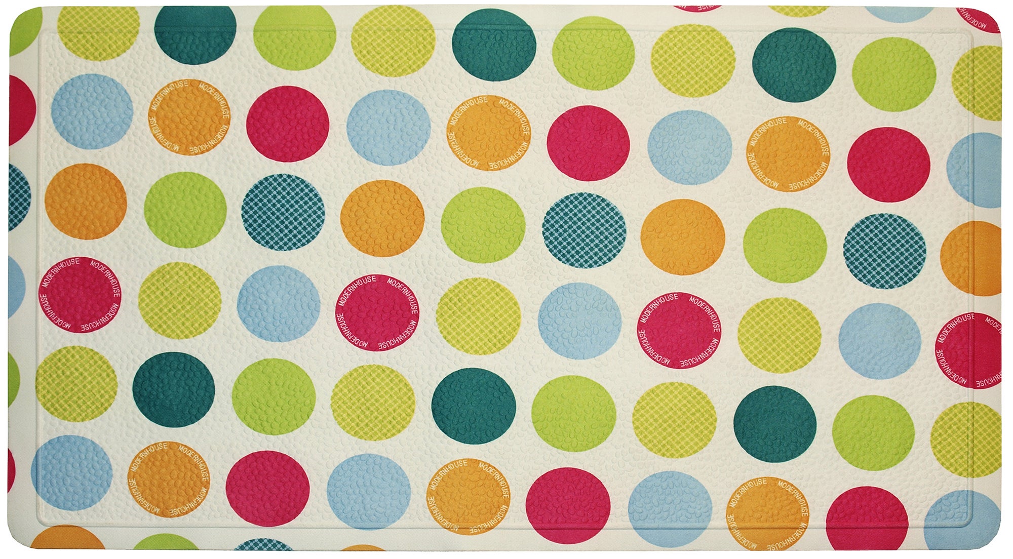 Alfombra antideslizante voga multicolor 40x70 cm