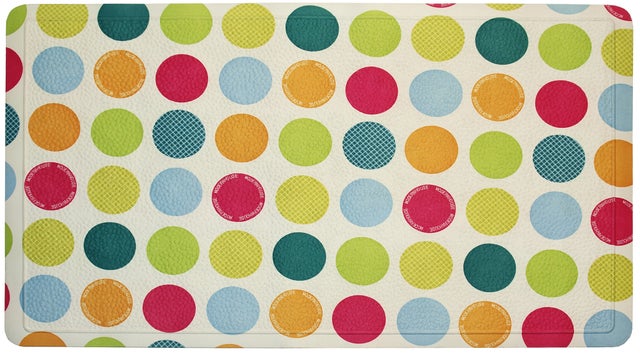 Alfombra antideslizante Voga multicolor 40x70 cm