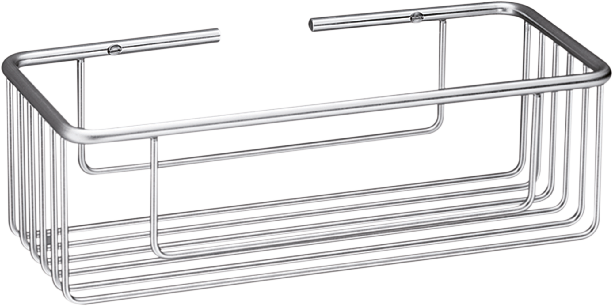Organizador de ducha cesto ducha pared gris / plata 30x9.5x9.5 cm
