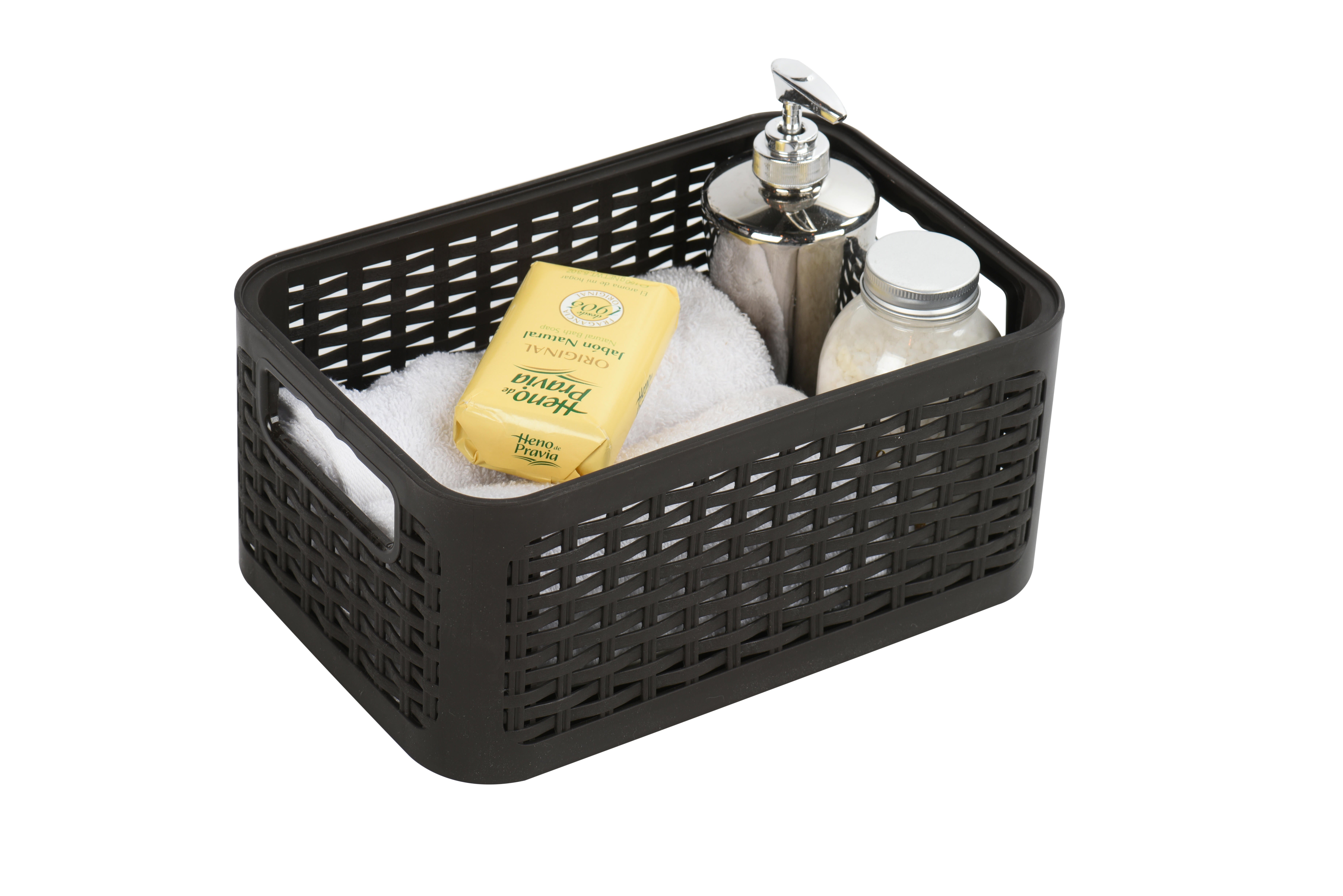 Cesto para roupa SENSEA RATAN 7L - 3