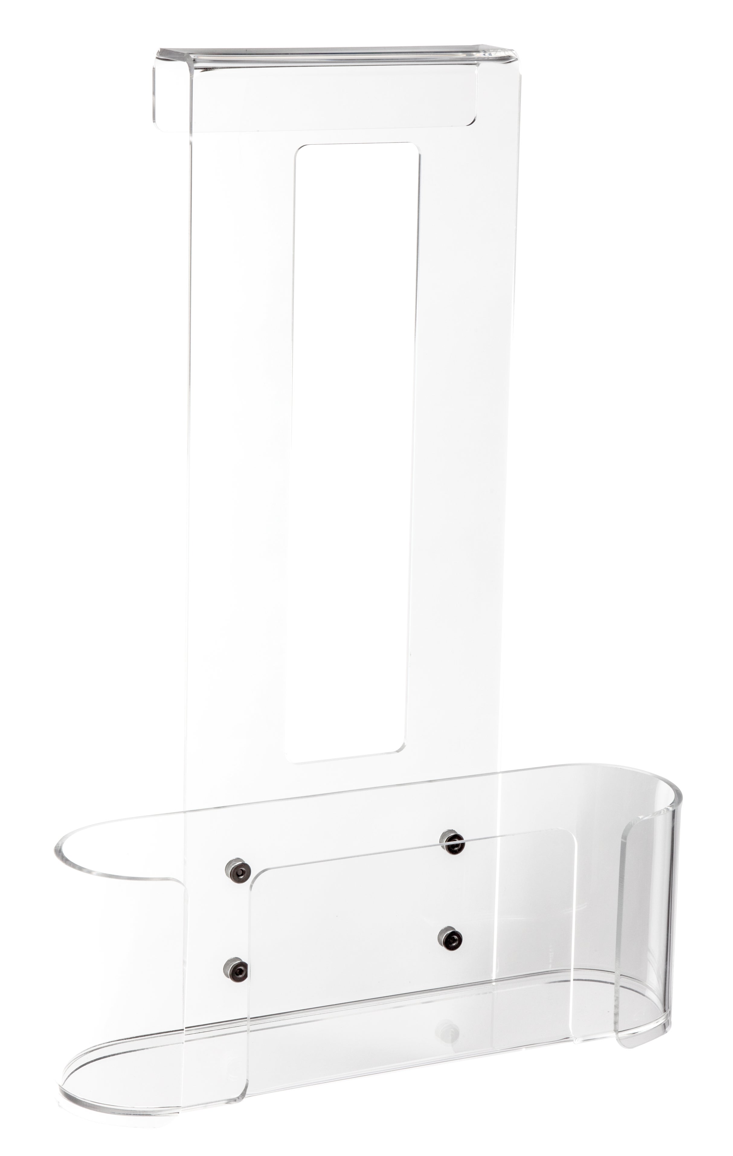 Organizador de ducha ghost double incoloro / transparente 27x47x10 cm