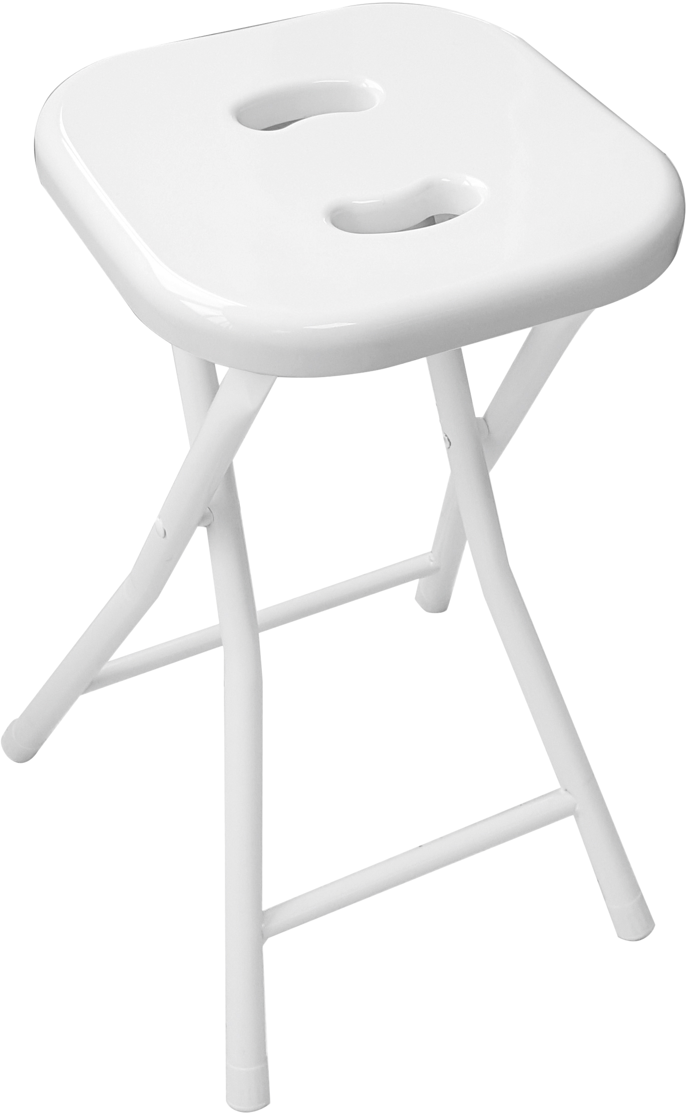 Taburete de baño levante blanco 26x46.5 cm