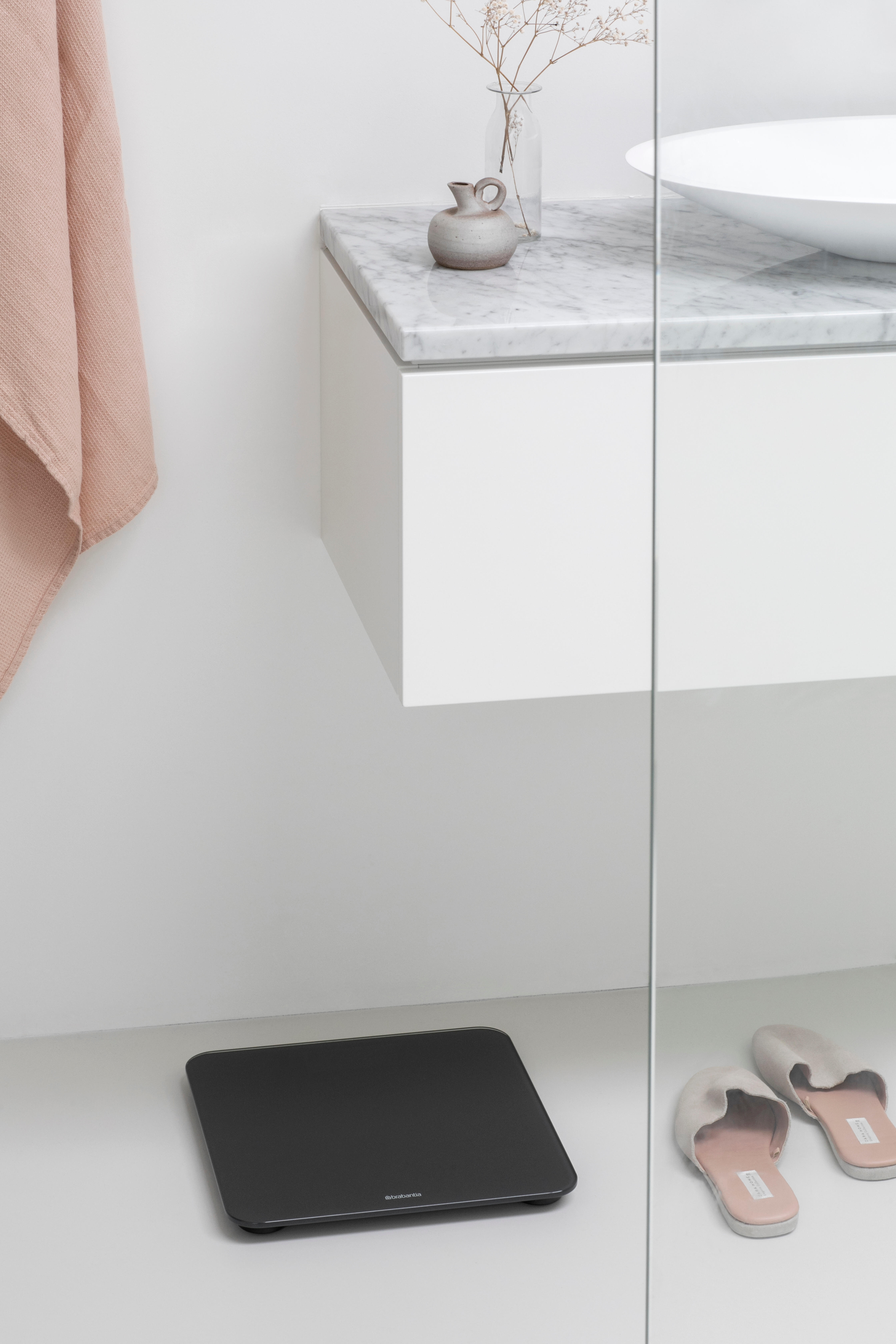 Báscula para baño digital brabantia gris / plata