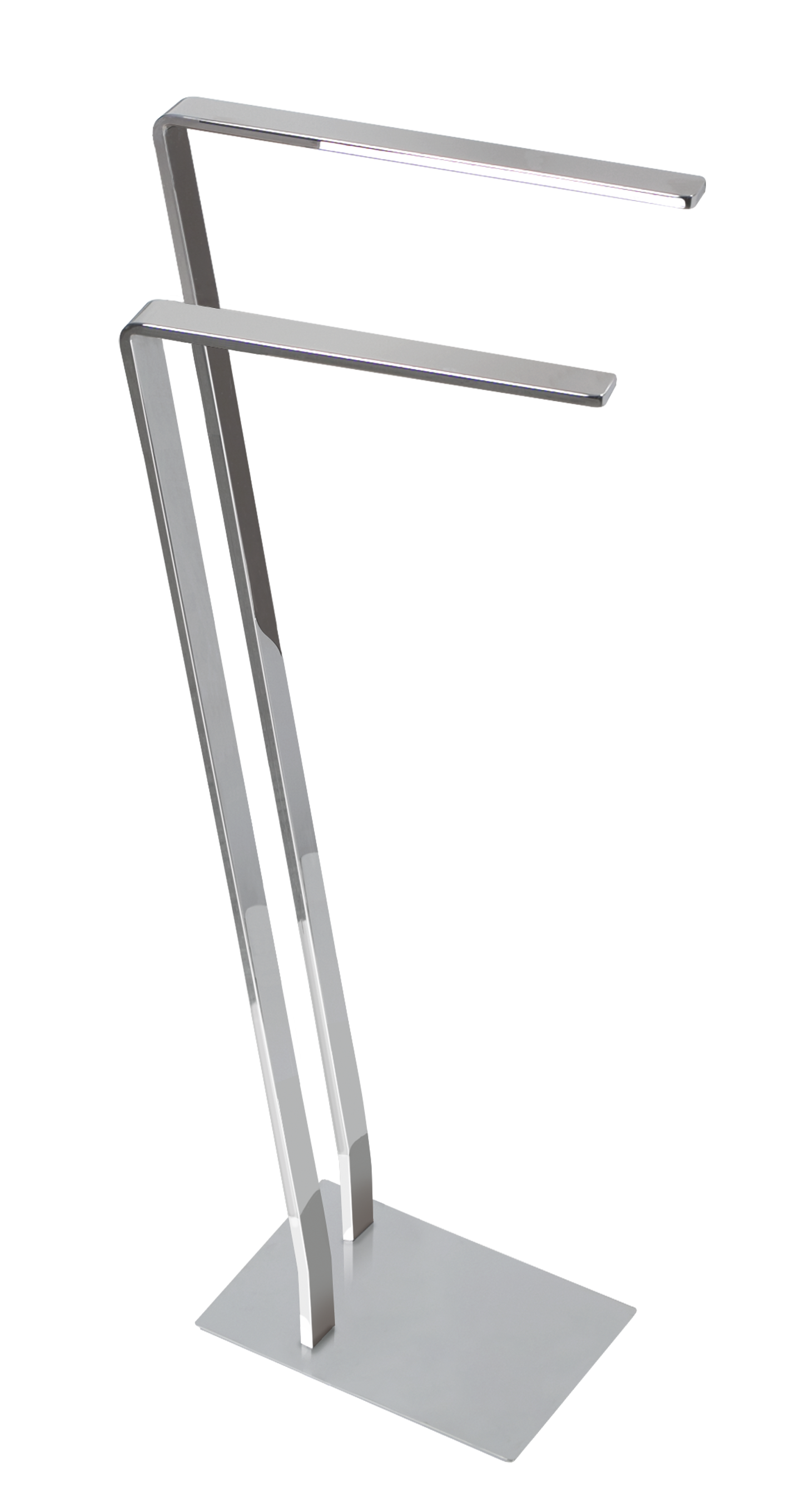 Toallero de pie oslo gris 28x85 cm