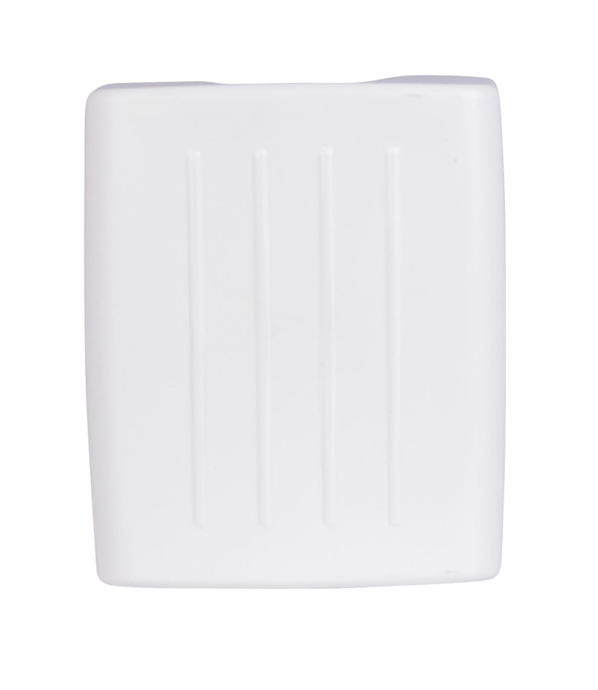 Taburete de baño kumba blanco 38x47 cm