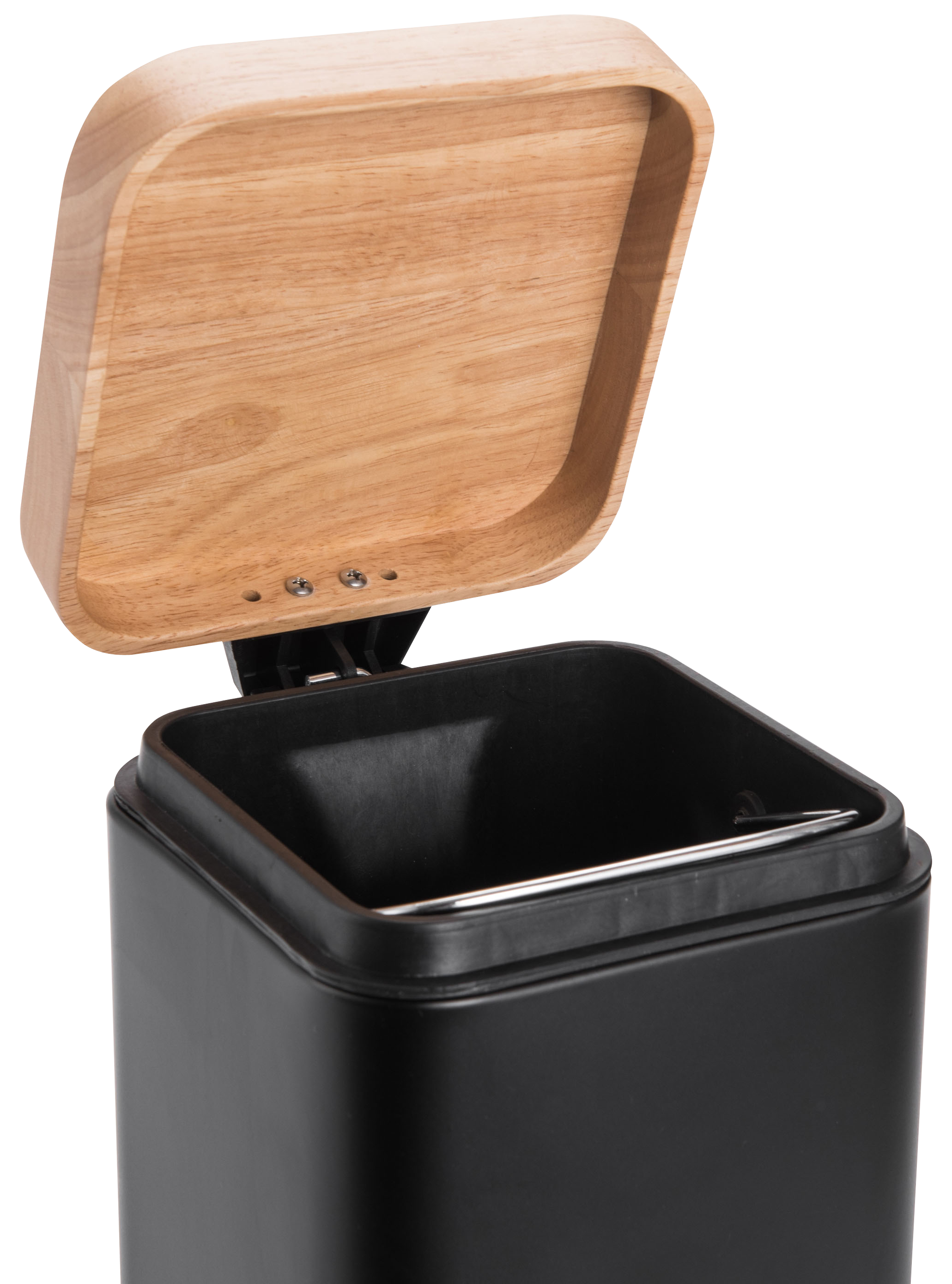 Balde do lixo SENSEA SCANDI 3L PRETO MATE - 6