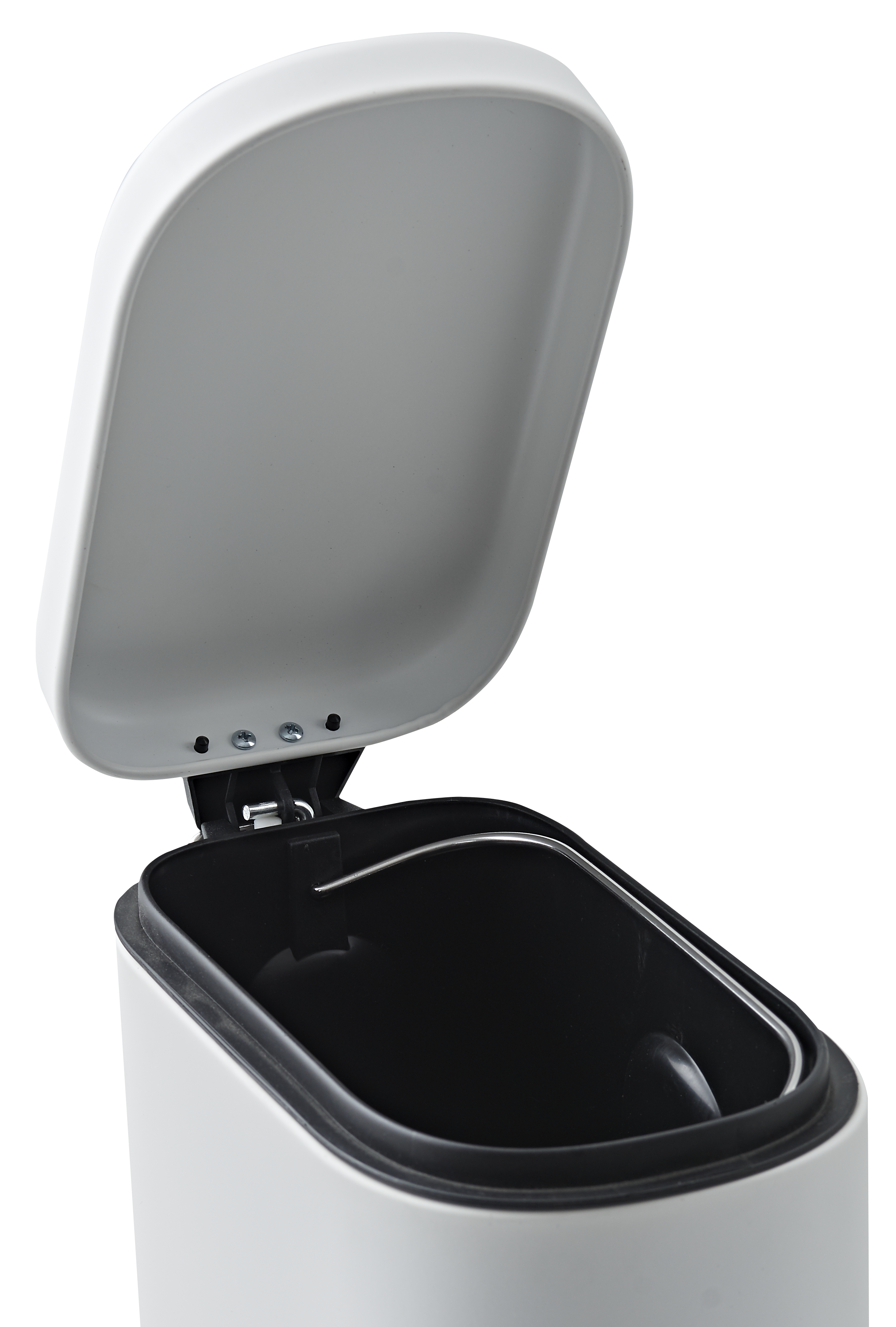 Balde de lixo 30,7x14,429 cm branco Sensea Remix Slim - 19