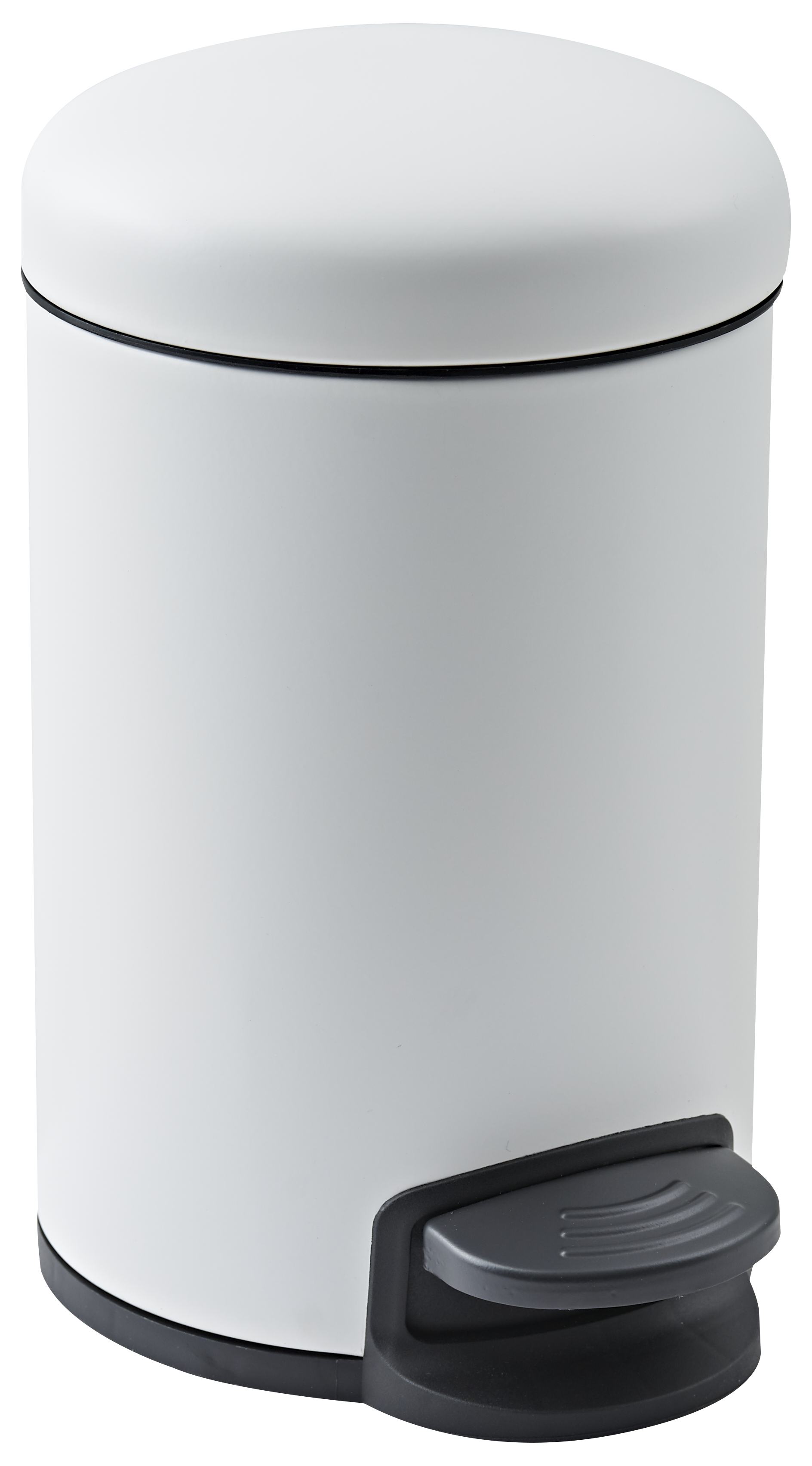 Papelera de baño easy blanco 3l