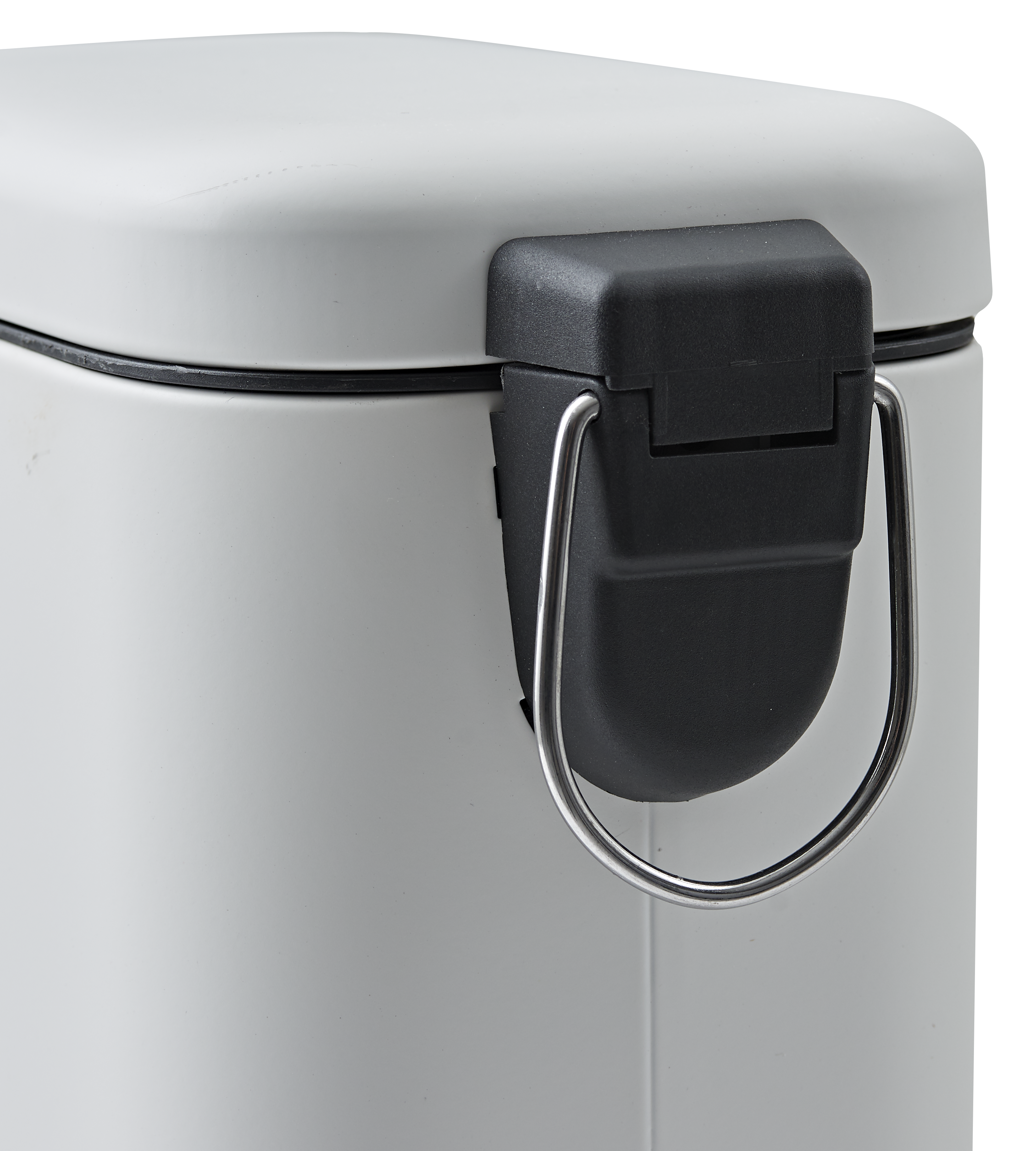 Balde de lixo 30,7x14,429 cm branco Sensea Remix Slim - 8