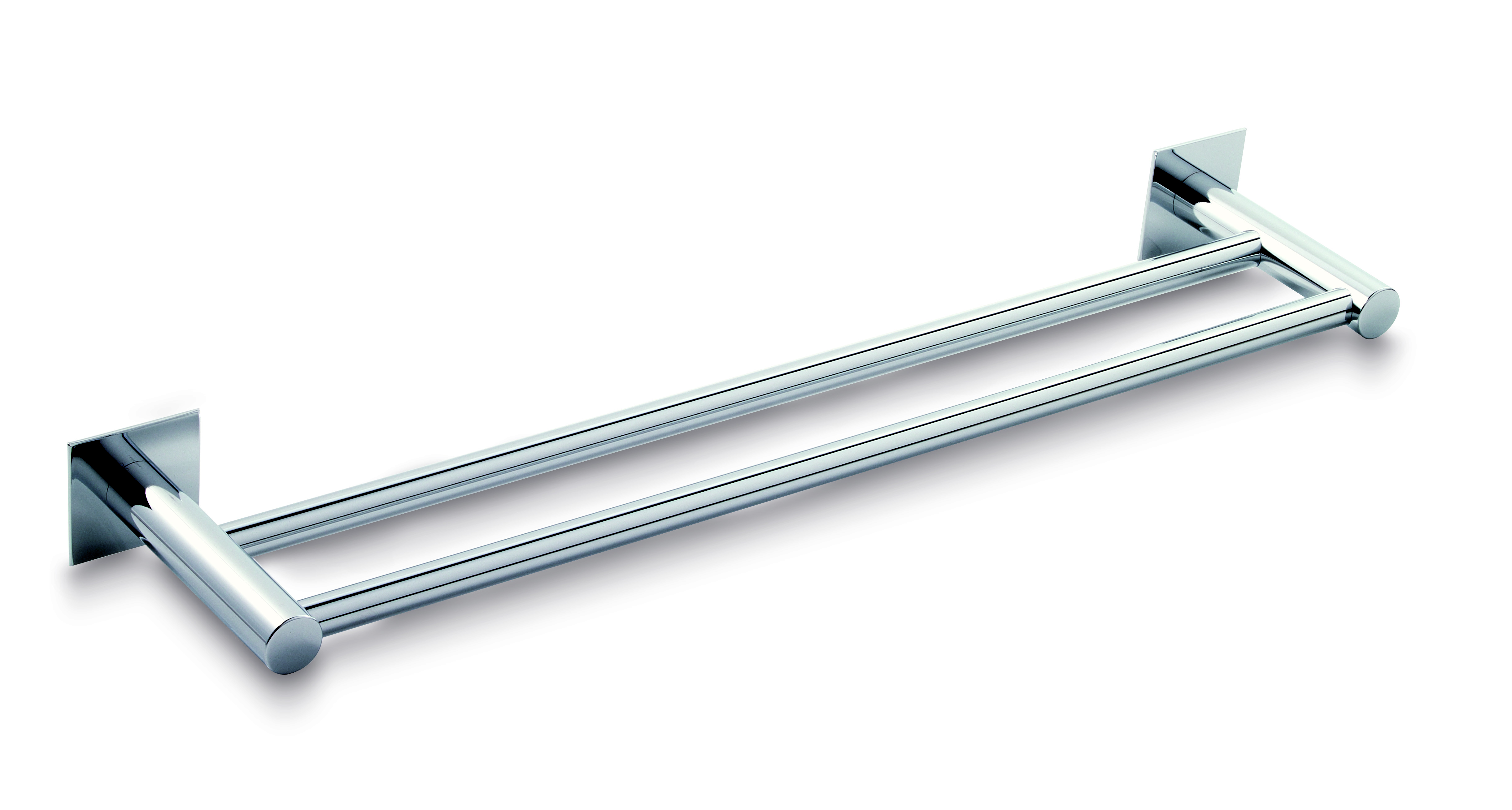 Toallero matera cromado brillante 56.6x5.5 cm