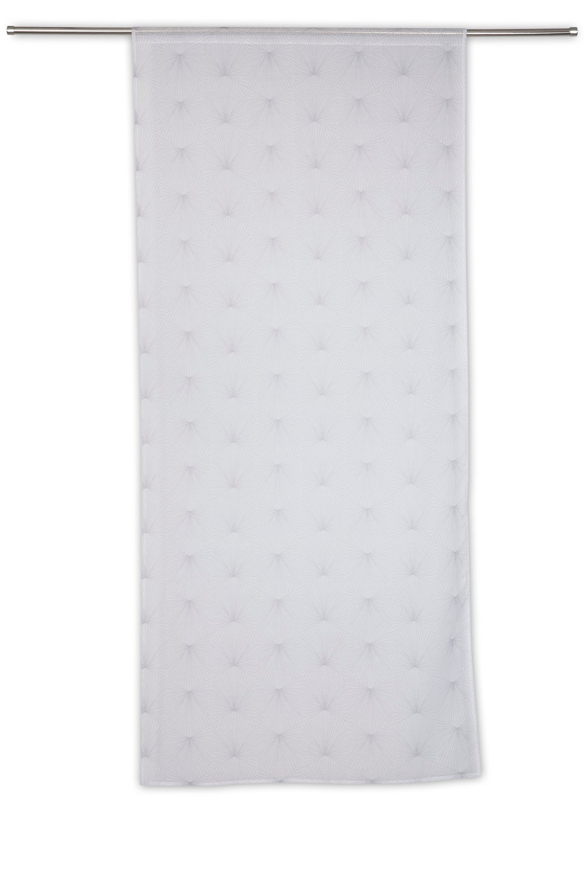 Vitrage tamisant, Kita, blanc H.210 x l.90 cm - 3