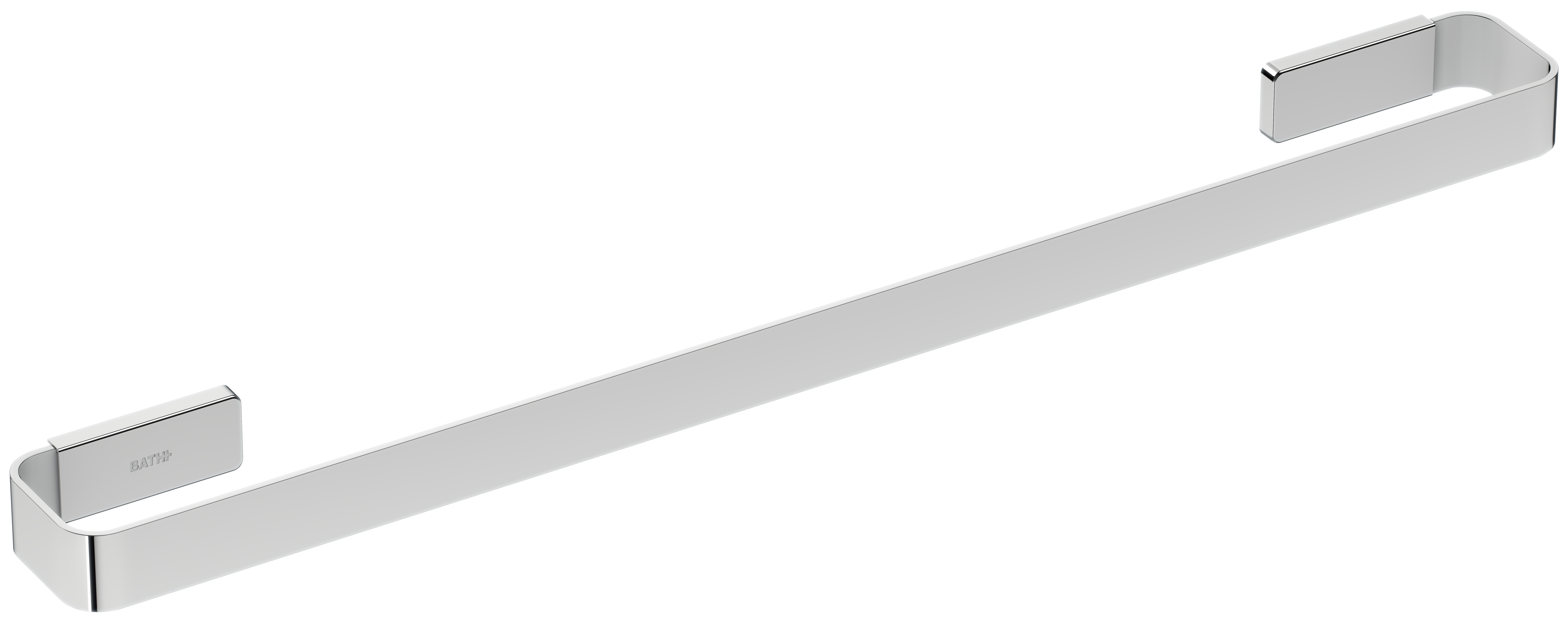 Toallero line cromado 60x3 cm