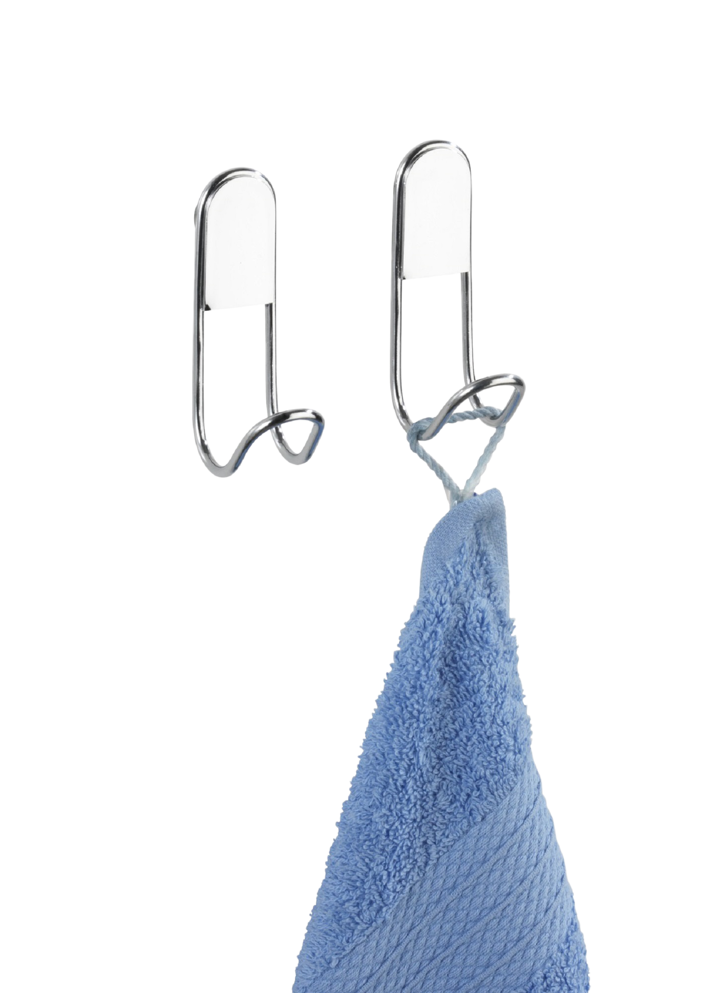 Pack de 2 perchas/percheros classic gris