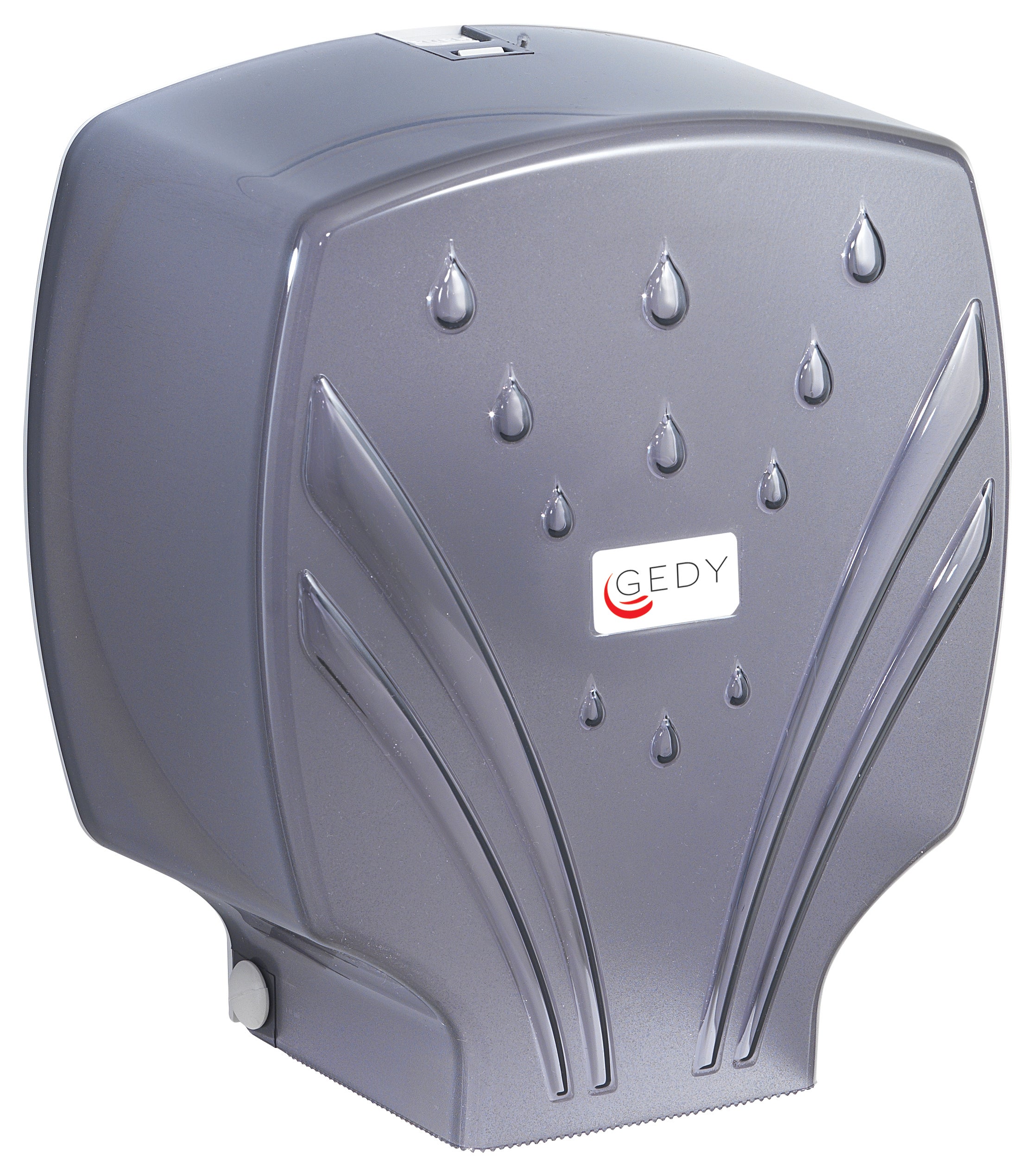 Portarrollo industrial gedy gris oscuro mate 21.3x24.5 cm