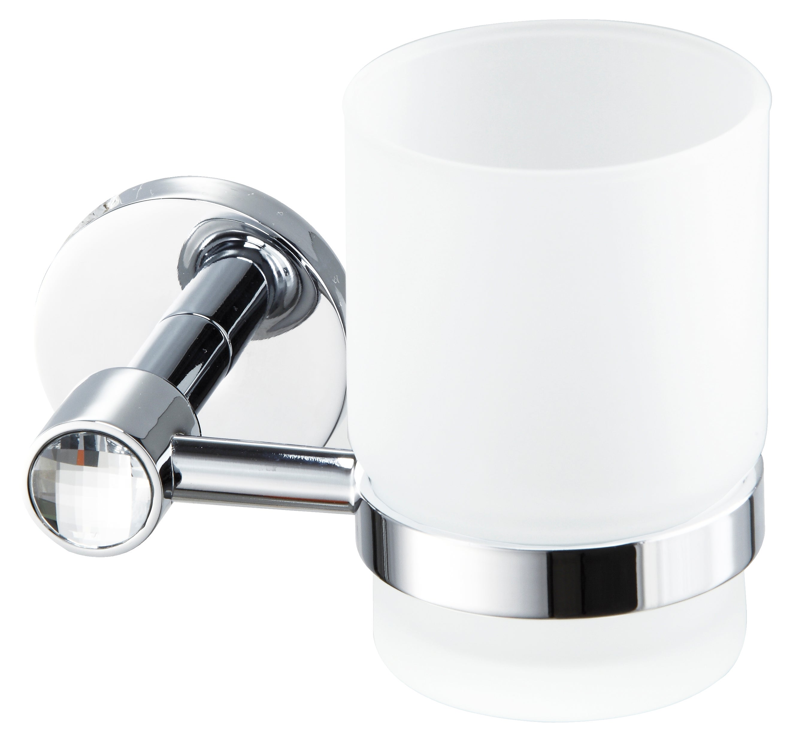 Vaso de baño sáhara cromo brillante