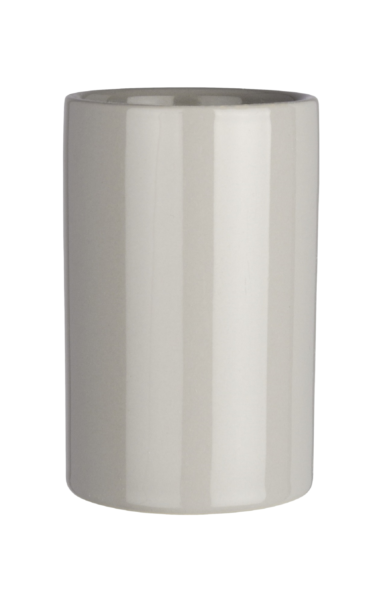 Vaso de baño polaris gris claro brillante