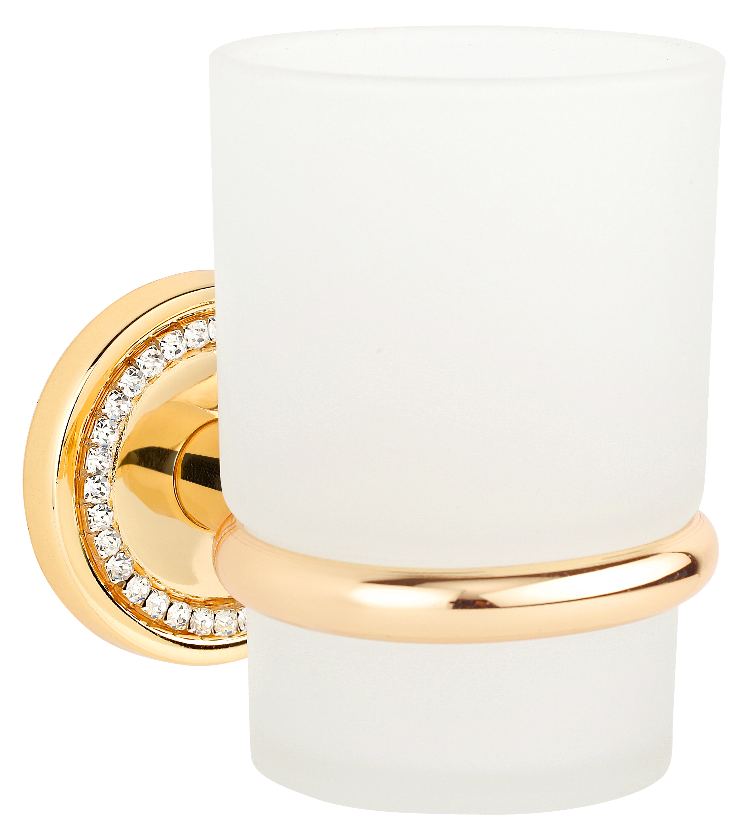 Vaso de baño rainbow oro brillante