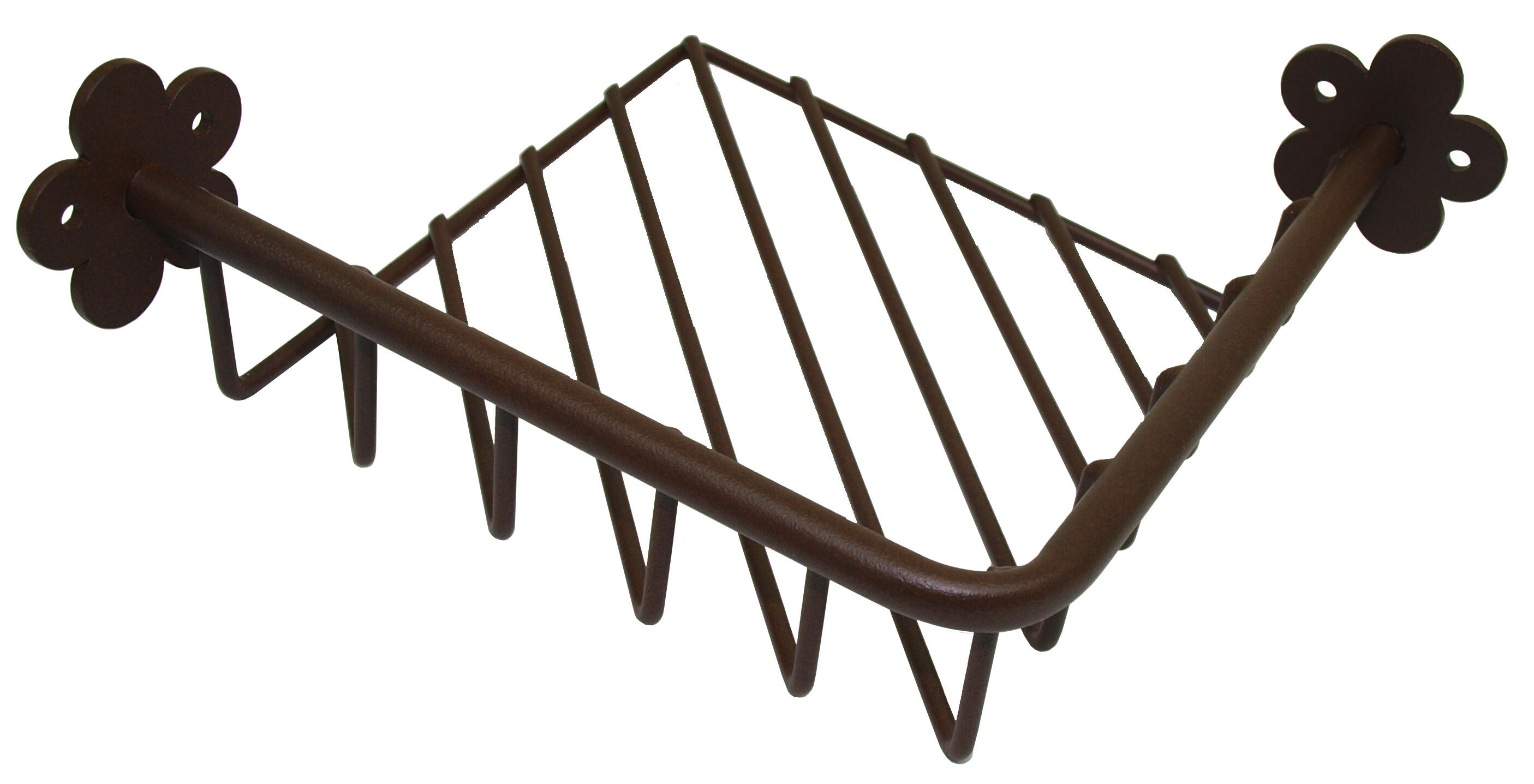 Organizador de ducha provenza marrón 22x12.5x22 cm