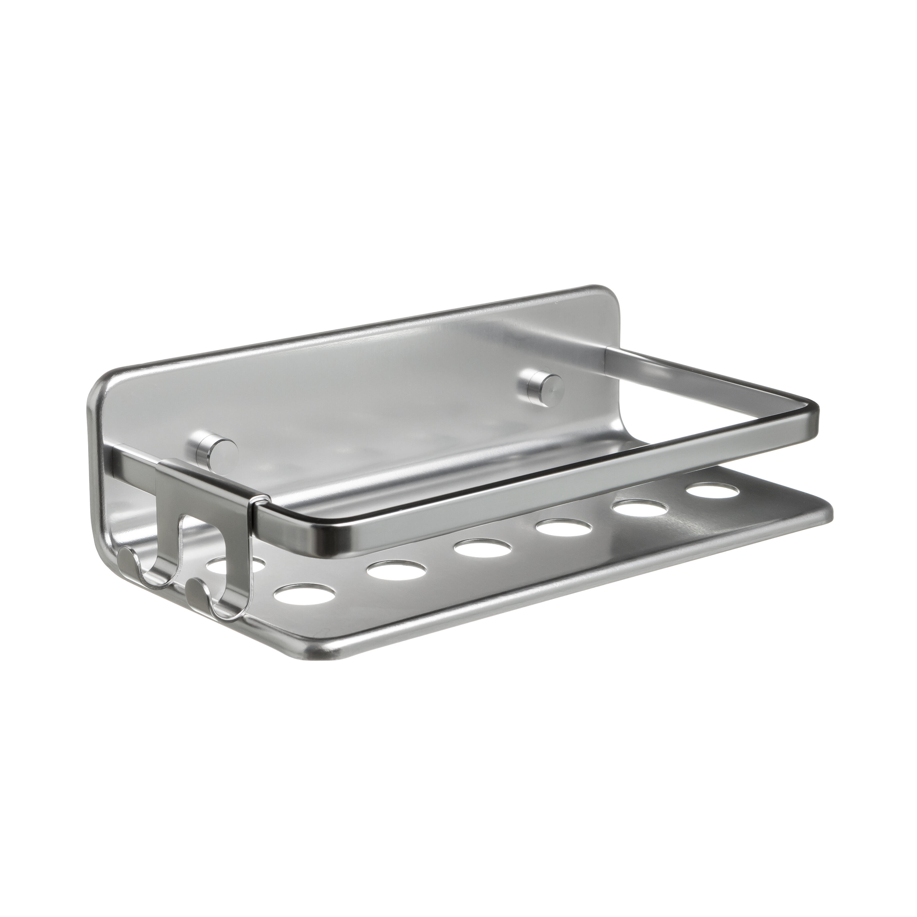 Organizador de ducha gris / plata 20x5.5x10 cm